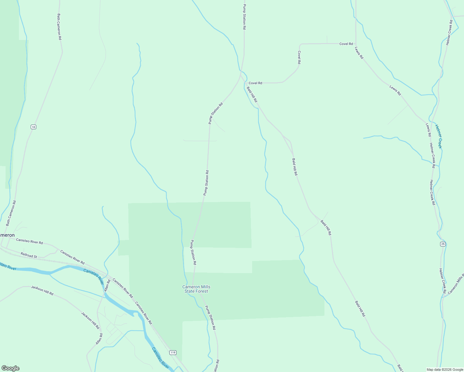 map of restaurants, bars, coffee shops, grocery stores, and more near in Cameron