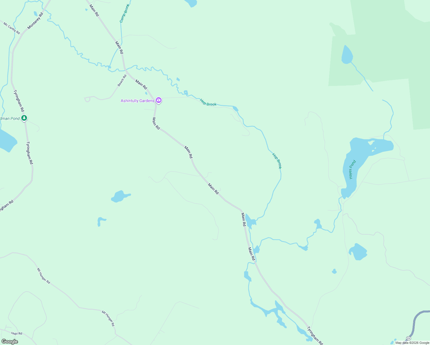 map of restaurants, bars, coffee shops, grocery stores, and more near 305 Main Rd in Monterey