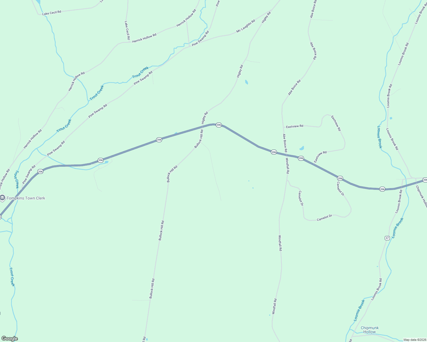 map of restaurants, bars, coffee shops, grocery stores, and more near 514 Windfall Run Road in Sidney Center