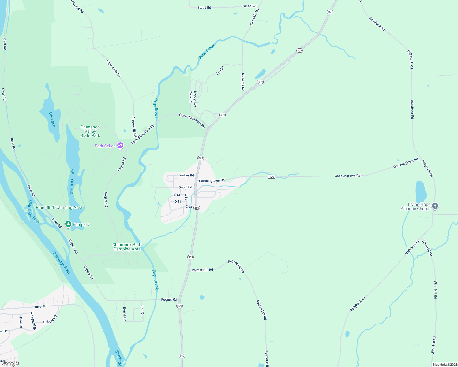 map of restaurants, bars, coffee shops, grocery stores, and more near 50 Ganoungtown Road in Port Crane
