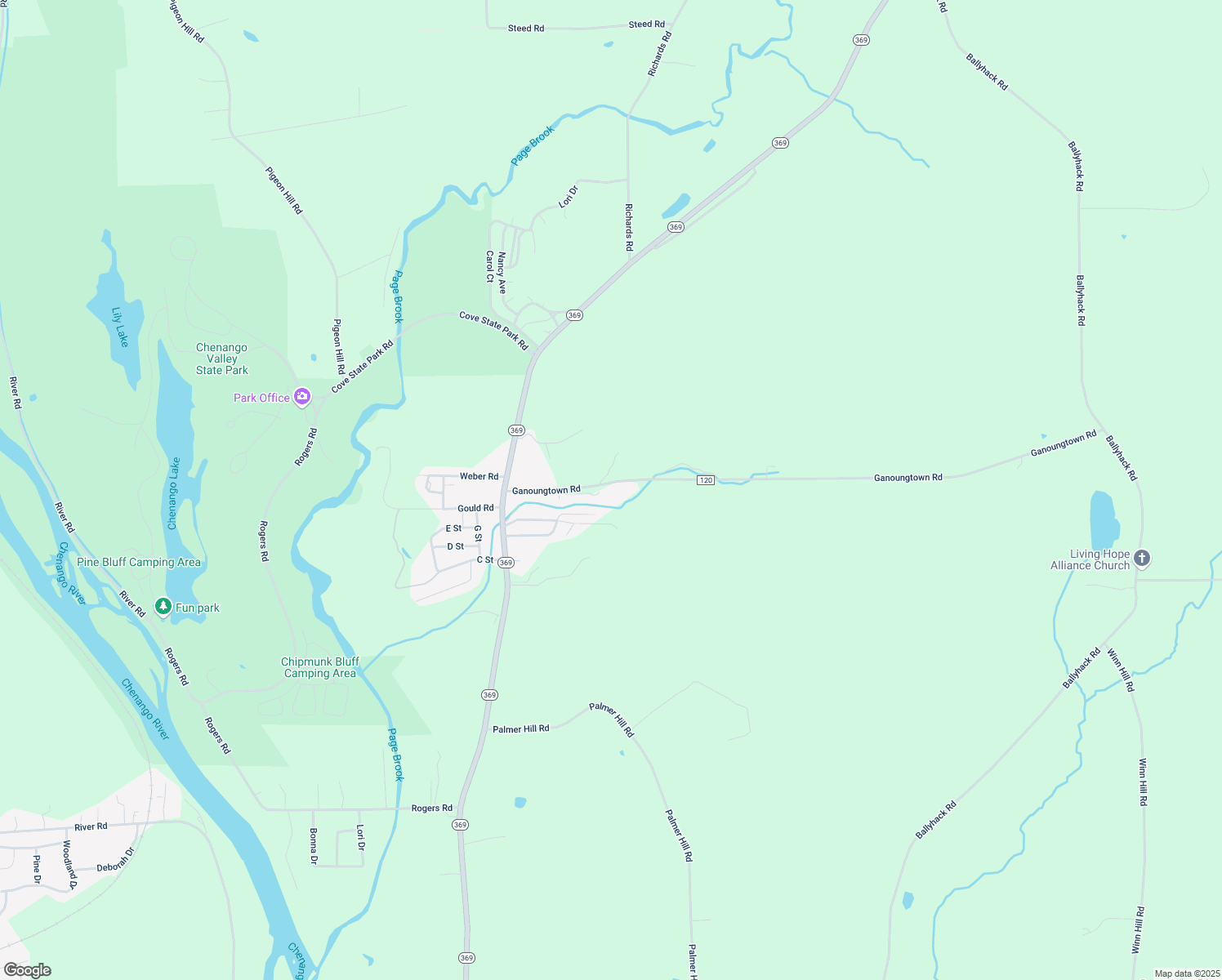 map of restaurants, bars, coffee shops, grocery stores, and more near 50 Ganoungtown Road in Port Crane