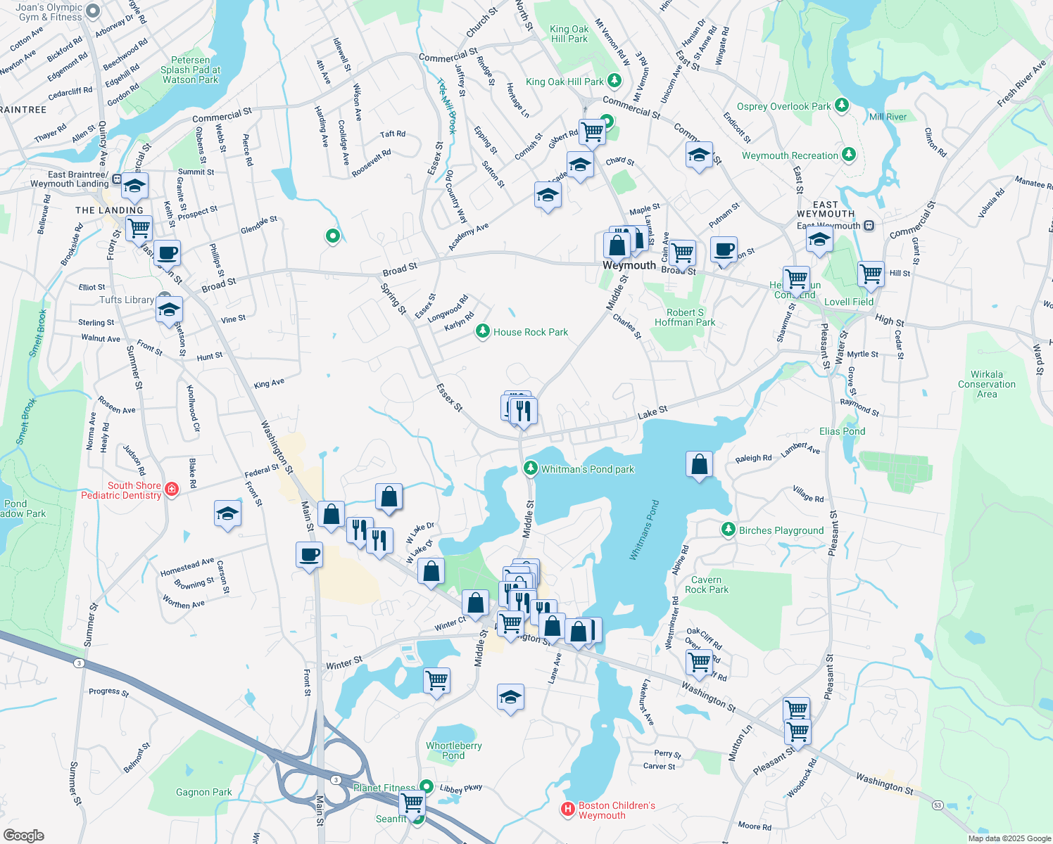396 Middle Street, Weymouth Town MA Walk Score