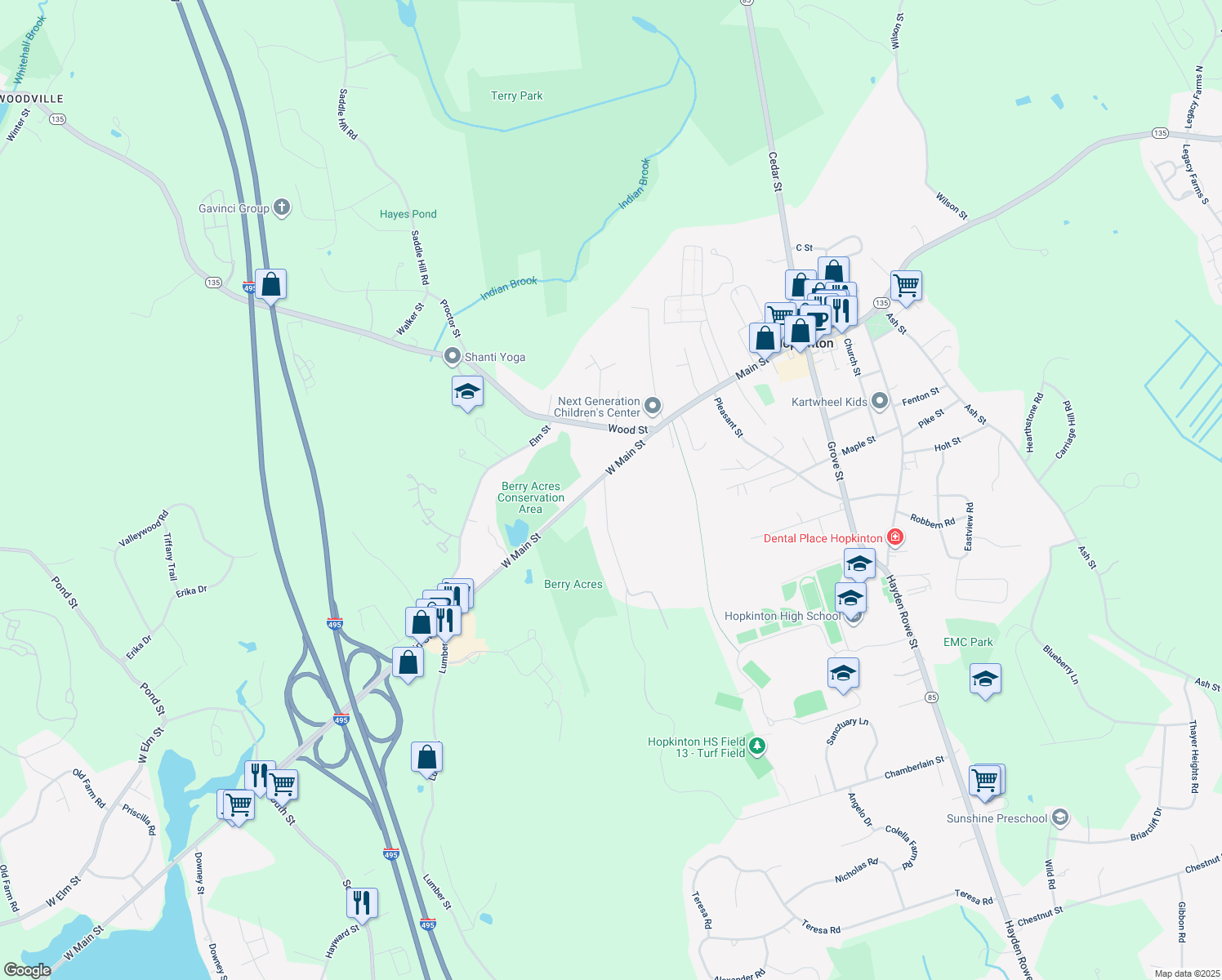1 Whalen Road, Hopkinton MA Walk Score
