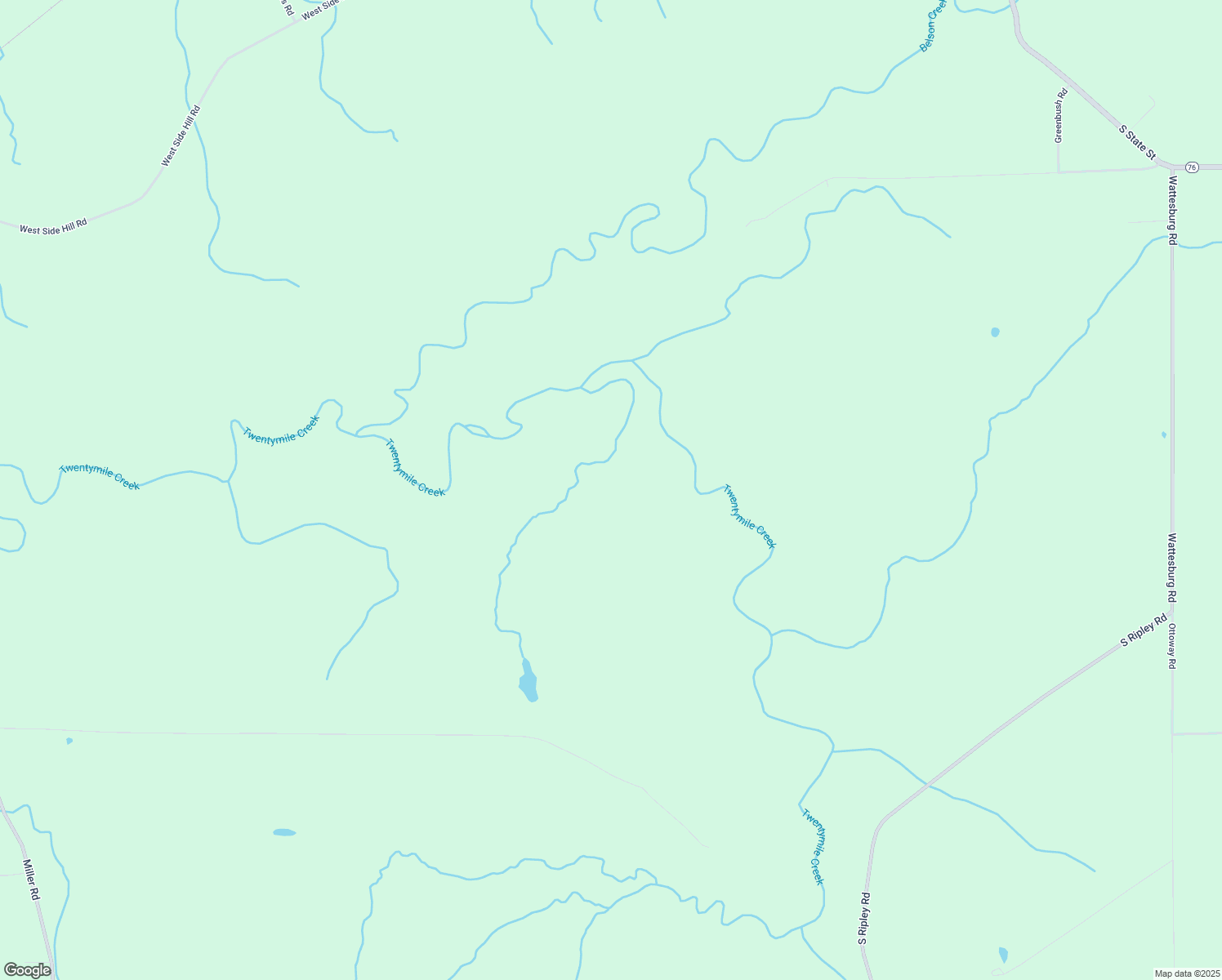 map of restaurants, bars, coffee shops, grocery stores, and more near in Ripley