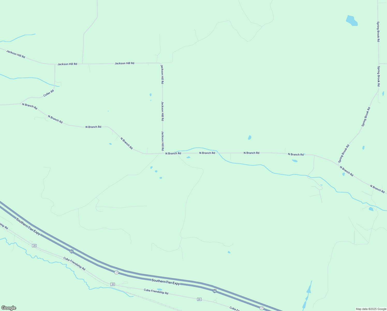 map of restaurants, bars, coffee shops, grocery stores, and more near 8267 North Branch Road in Friendship