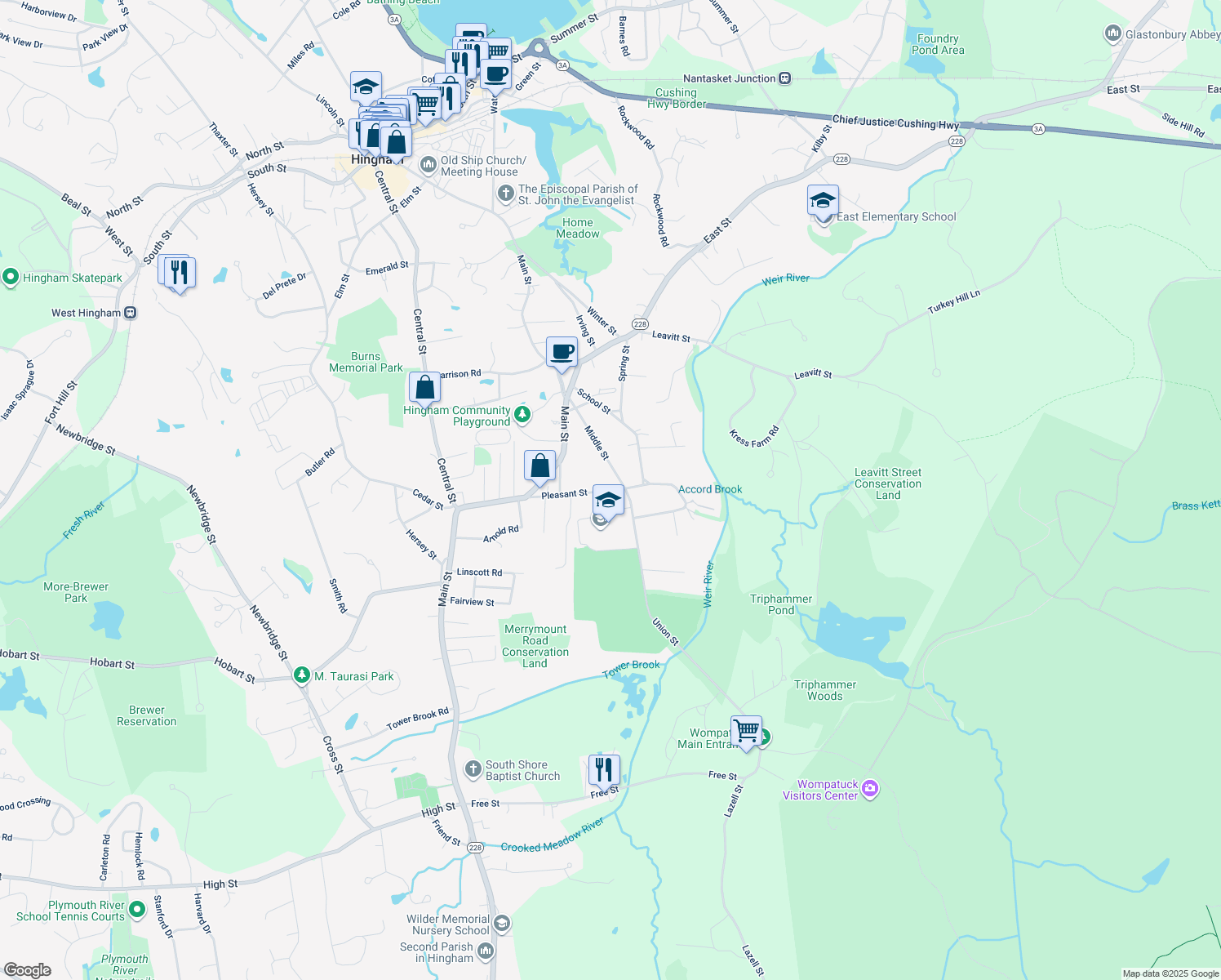 44 Pleasant Street, Hingham MA Walk Score