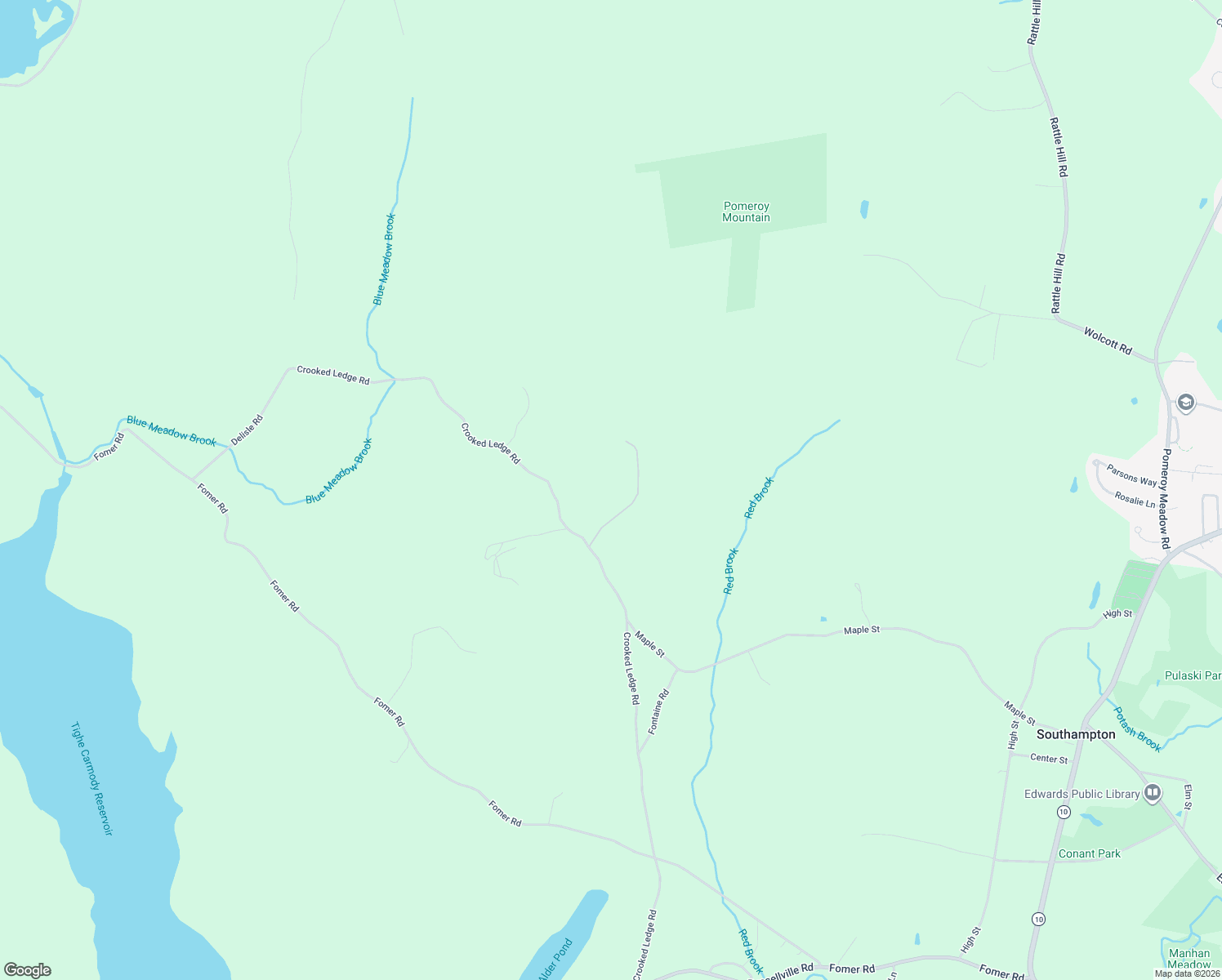 map of restaurants, bars, coffee shops, grocery stores, and more near 80 Crooked Ledge Road in Southampton