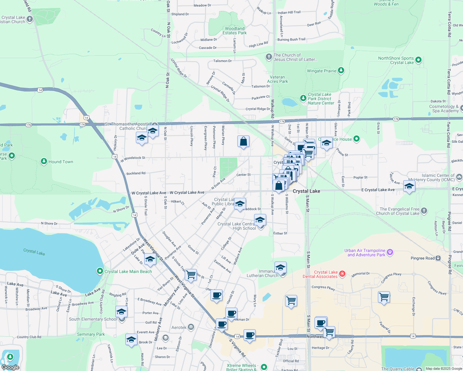 151 Center Street, Crystal Lake IL Walk Score