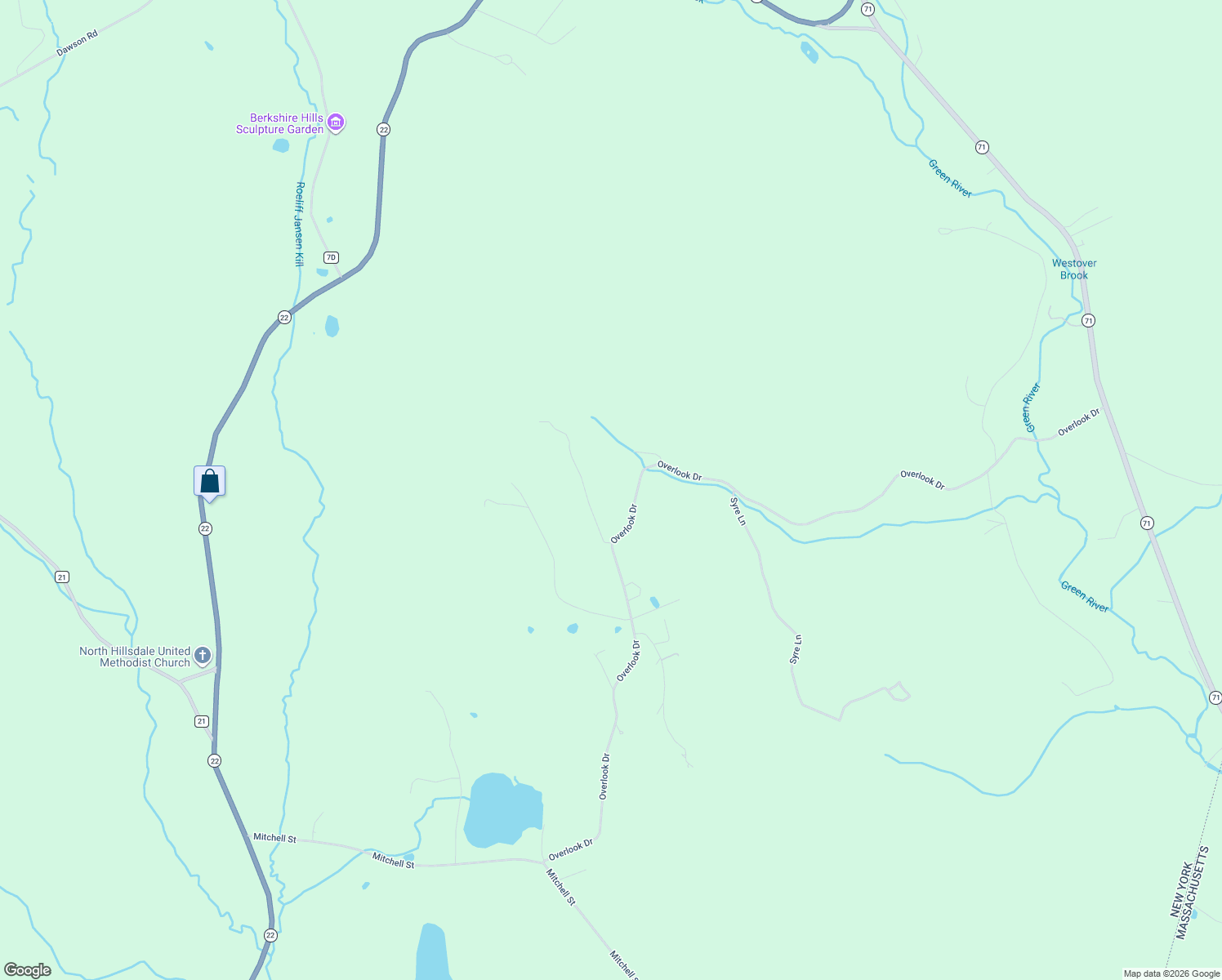 map of restaurants, bars, coffee shops, grocery stores, and more near 30 Ridge Ln in Columbia