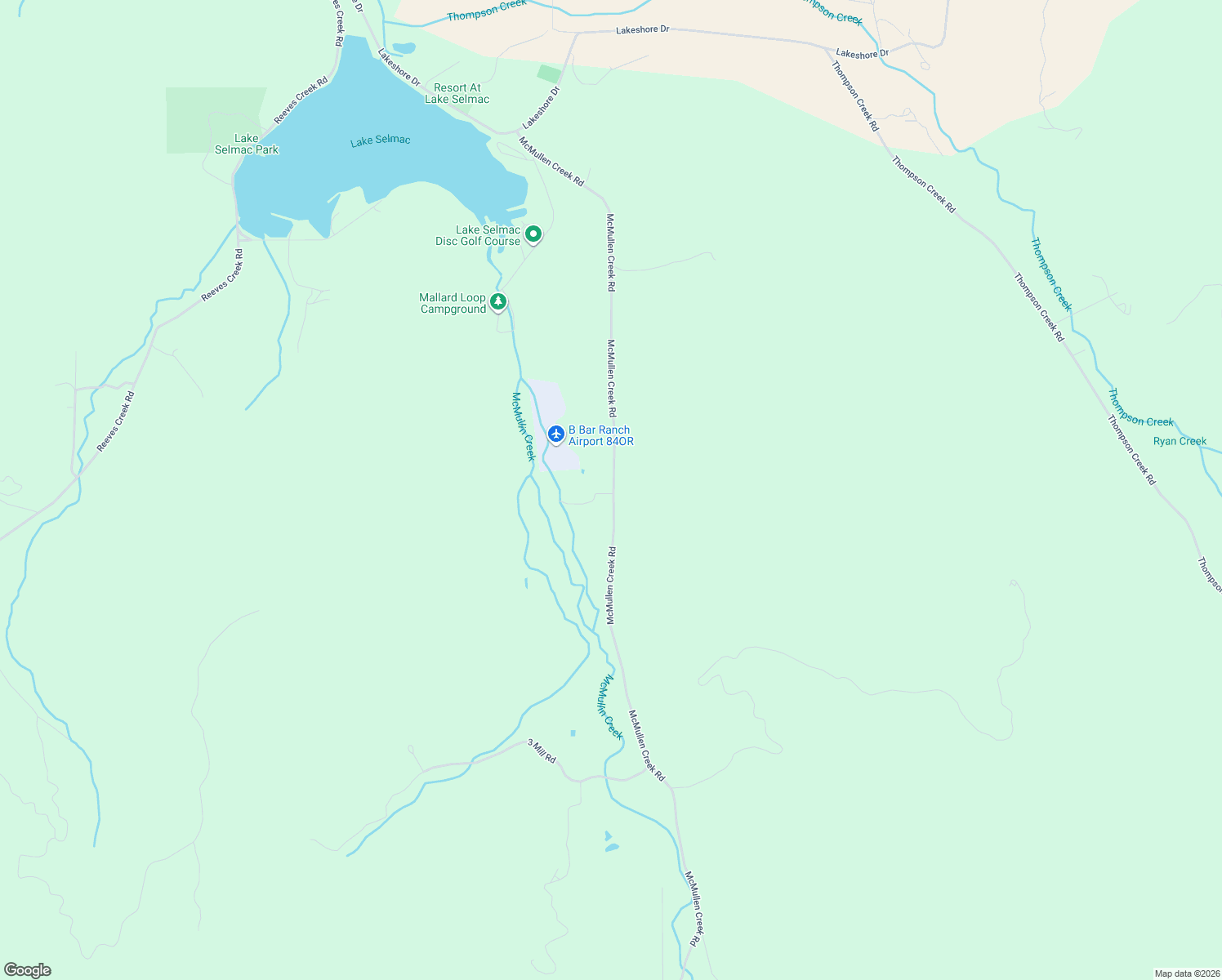map of restaurants, bars, coffee shops, grocery stores, and more near 942 McMullen Creek Road in Selma