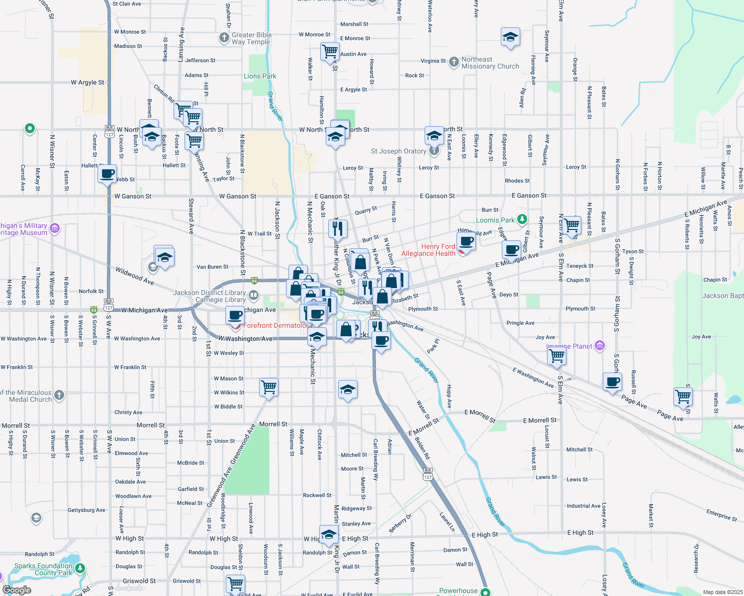 East Michigan Avenue, Parma MI Walk Score