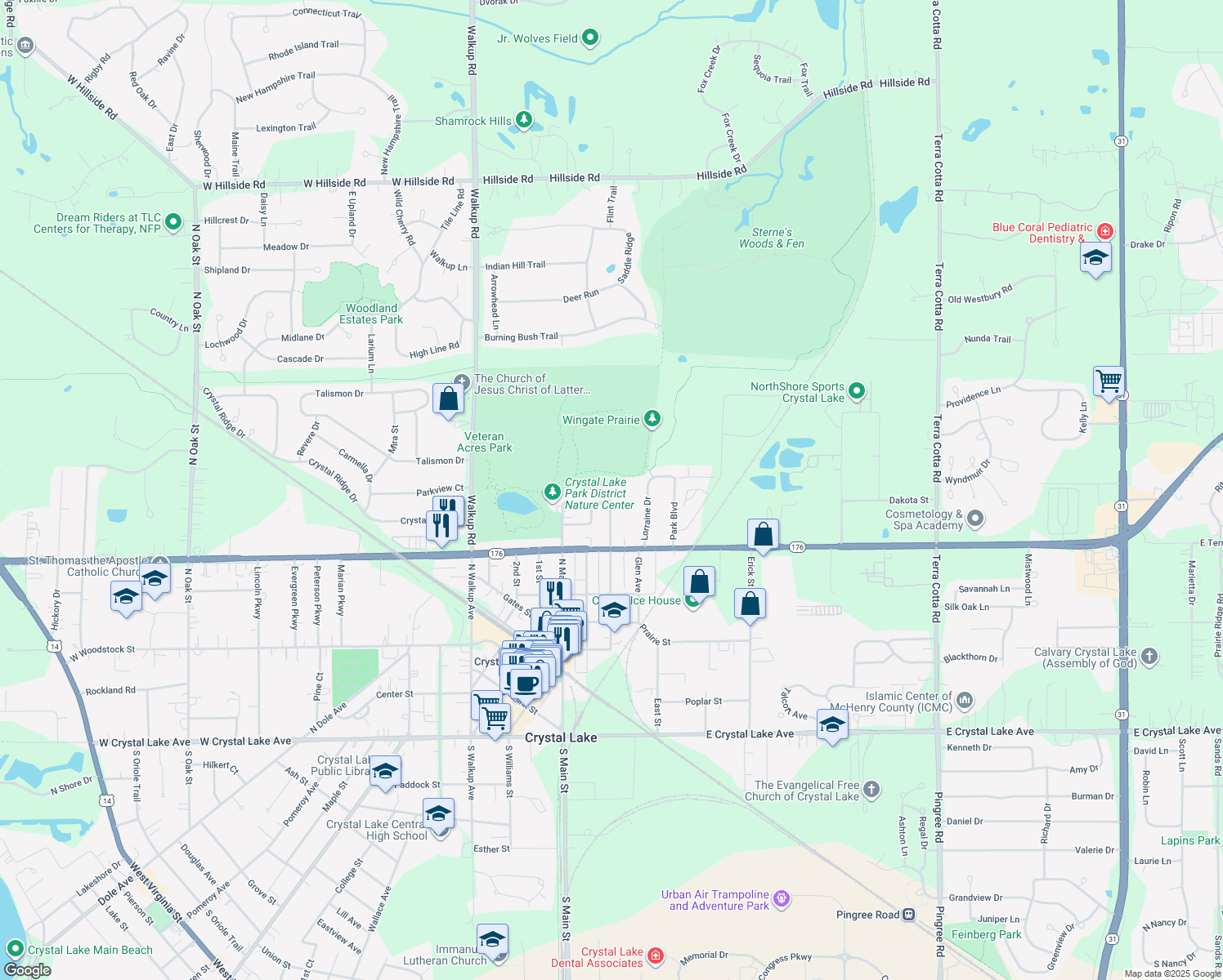 Illinois Street, Crystal Lake IL Walk Score