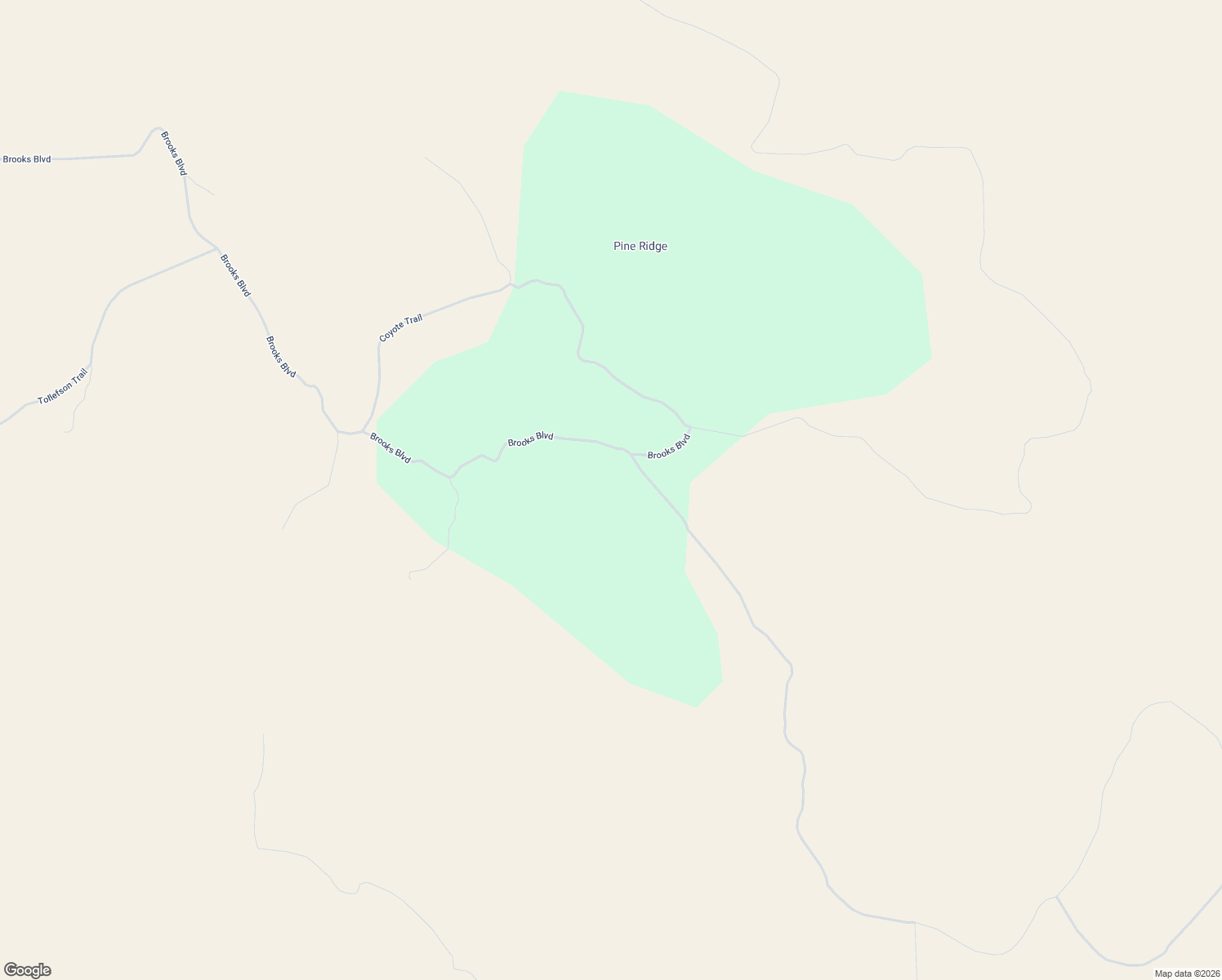 map of restaurants, bars, coffee shops, grocery stores, and more near 2571 Brooks Boulevard in Fort Laramie