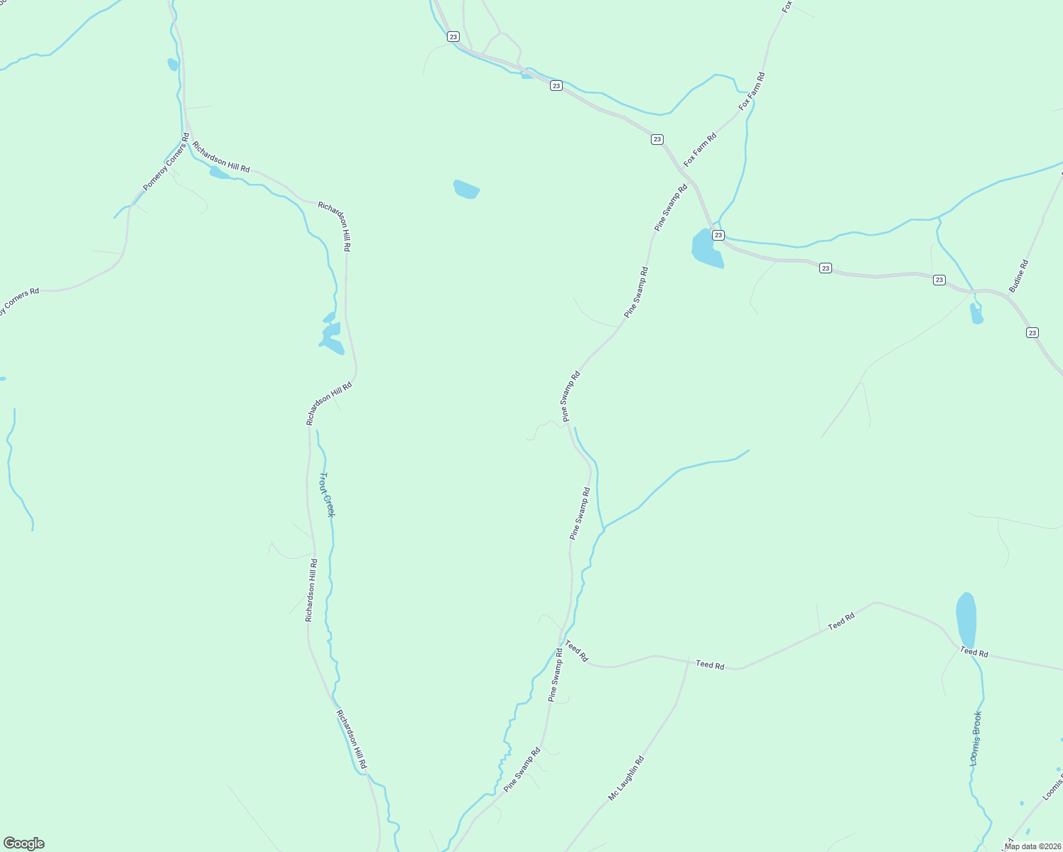 map of restaurants, bars, coffee shops, grocery stores, and more near 4191 Pine Swamp Road in Sidney Center