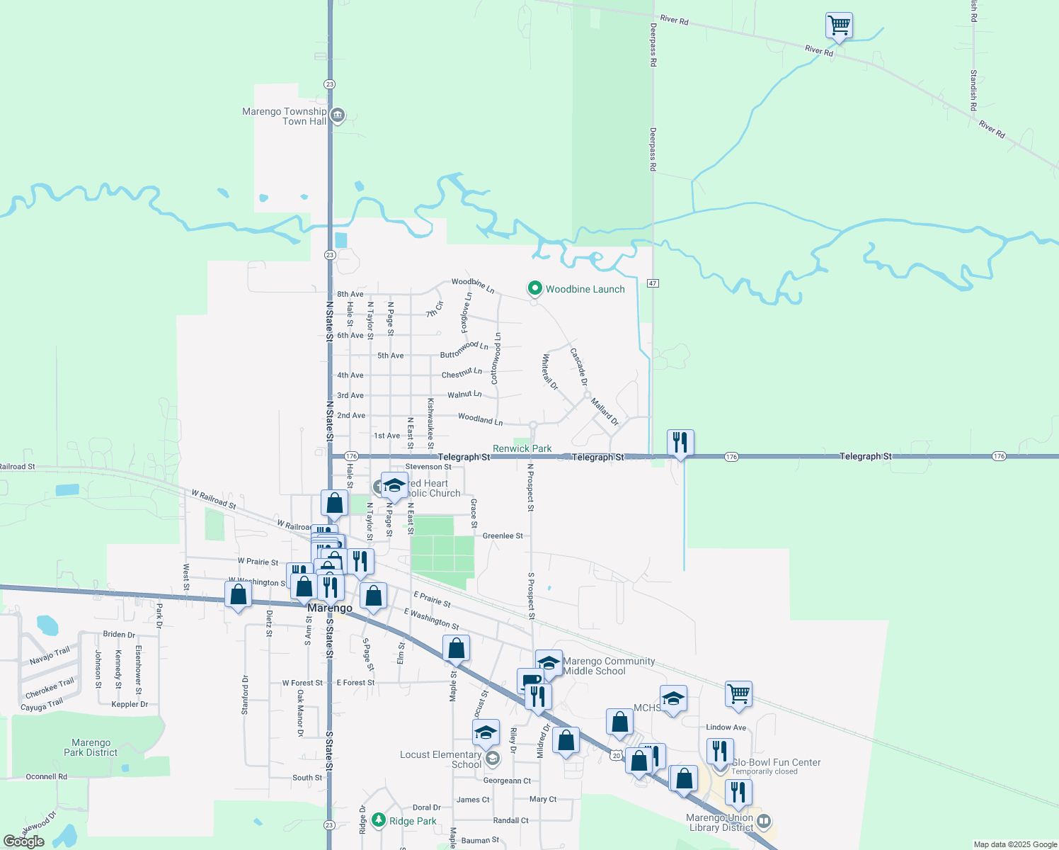 Prospect Street, Marengo IL Walk Score