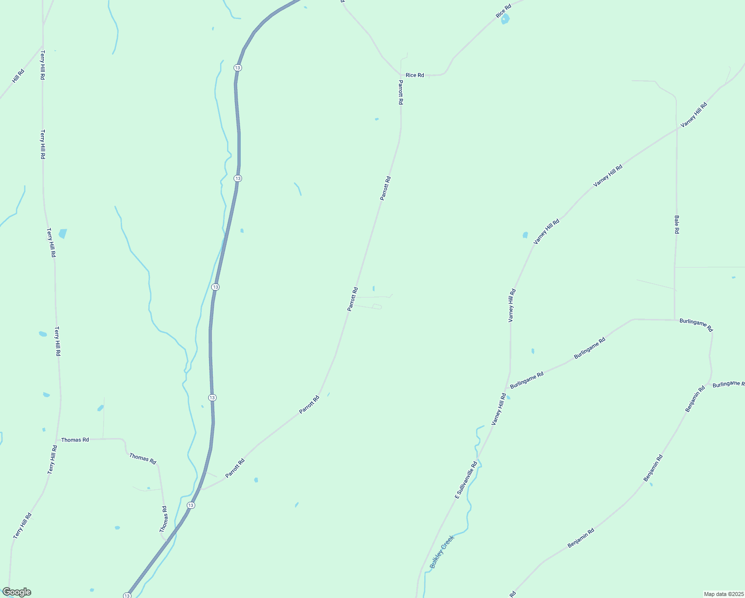 map of restaurants, bars, coffee shops, grocery stores, and more near 270 Parrott Road in Cayuta