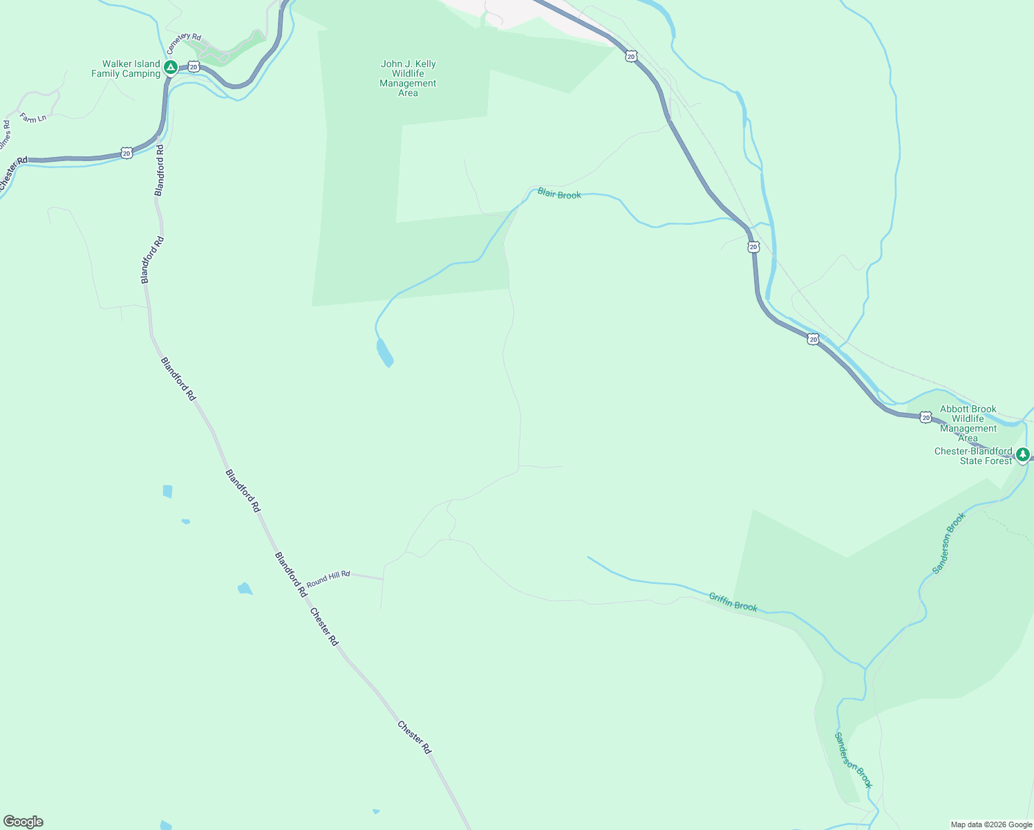 map of restaurants, bars, coffee shops, grocery stores, and more near 127 Round Hill Road in Chester