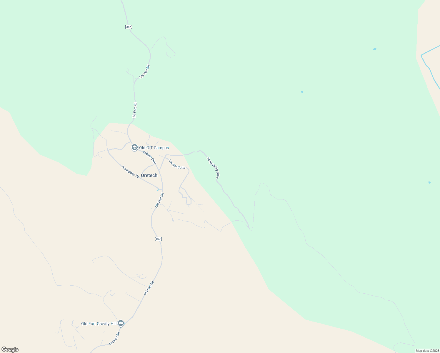 map of restaurants, bars, coffee shops, grocery stores, and more near 4041 Scotts Valley Drive in Klamath Falls
