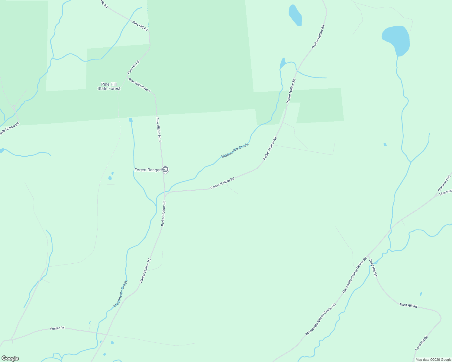 map of restaurants, bars, coffee shops, grocery stores, and more near 2067 Parker Hollow Road in Unadilla