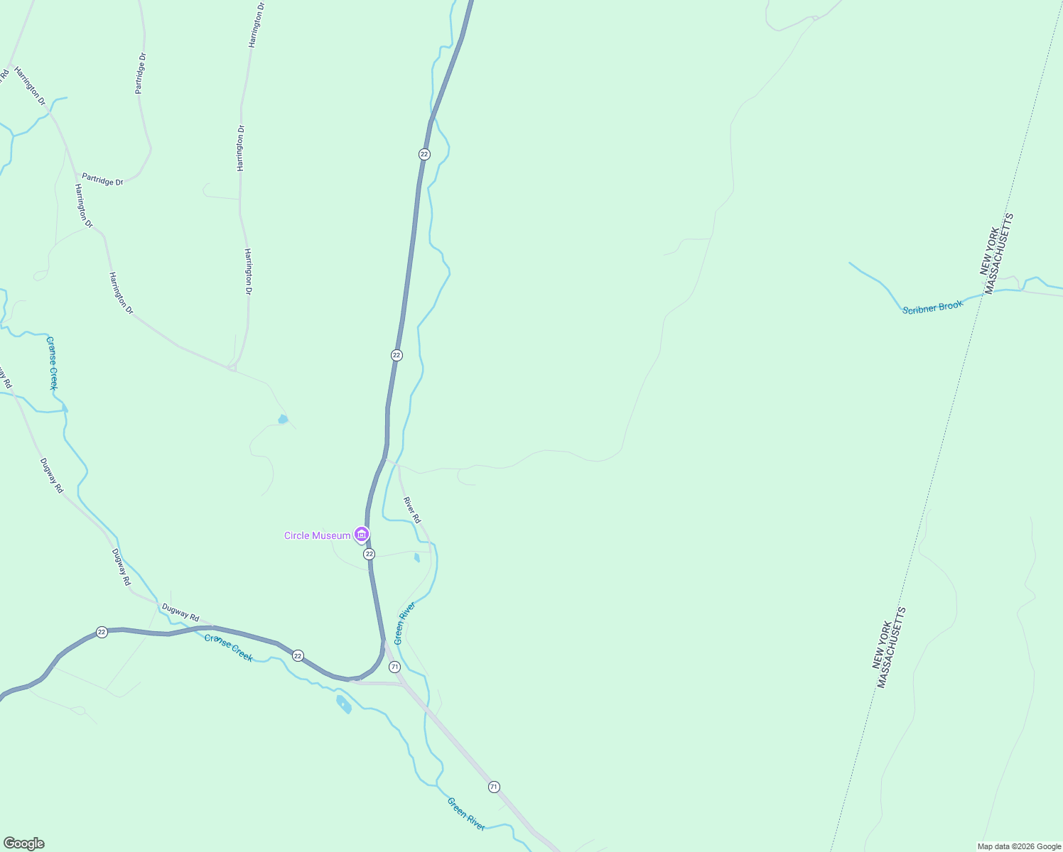map of restaurants, bars, coffee shops, grocery stores, and more near 75 Upper Hollow Road in Hillsdale