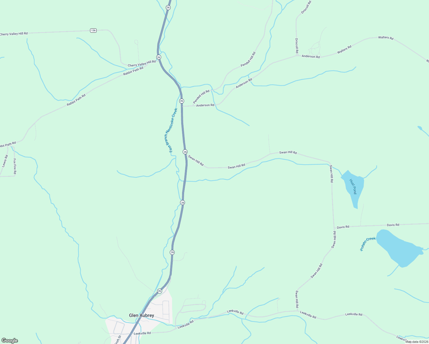 map of restaurants, bars, coffee shops, grocery stores, and more near 17-45 Swan Hill Road in Whitney Point
