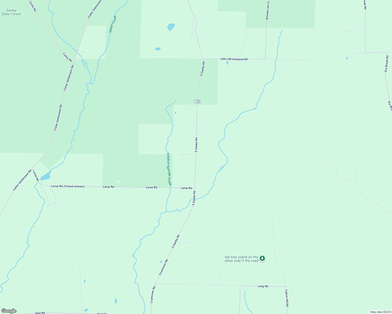 map of restaurants, bars, coffee shops, grocery stores, and more near 816 South Danby Road in Spencer
