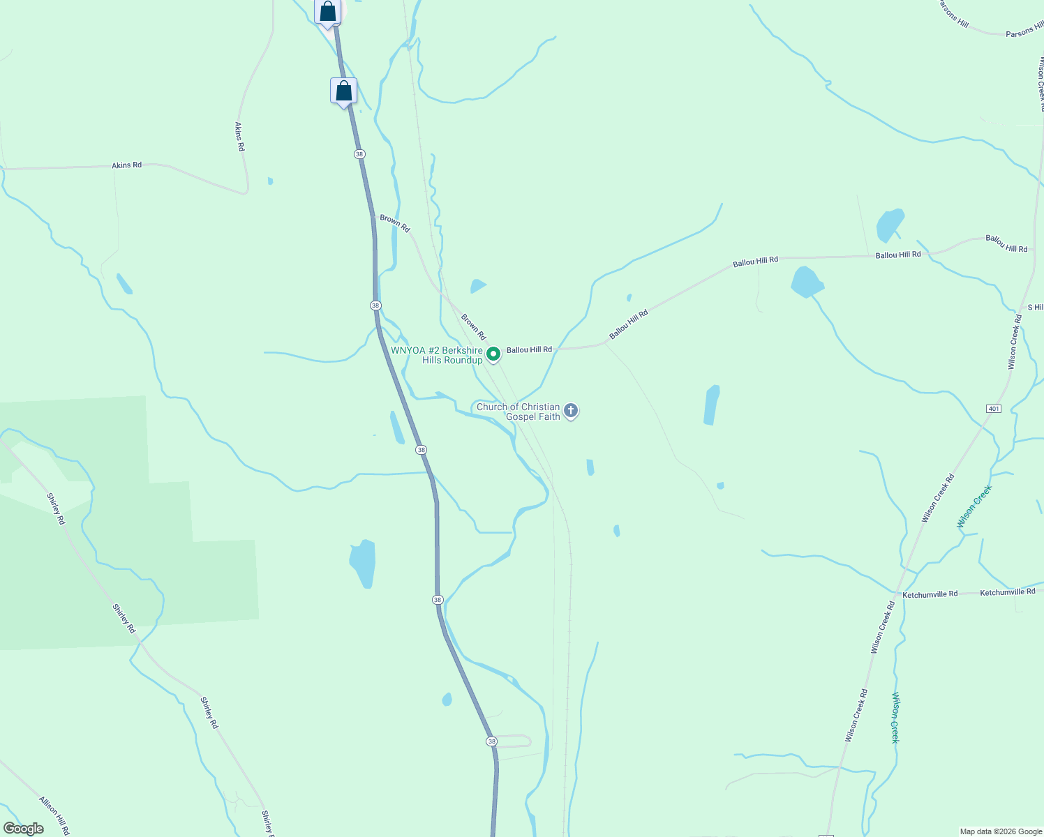 map of restaurants, bars, coffee shops, grocery stores, and more near 957-971 Brown Rd in Berkshire