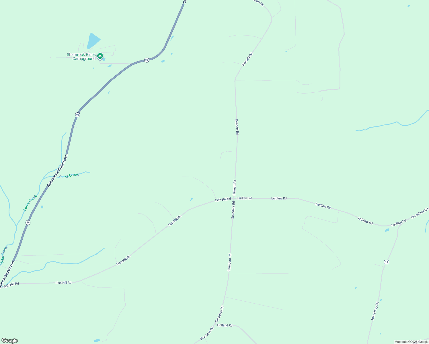 map of restaurants, bars, coffee shops, grocery stores, and more near 6616 Bennett Rd in Franklinville