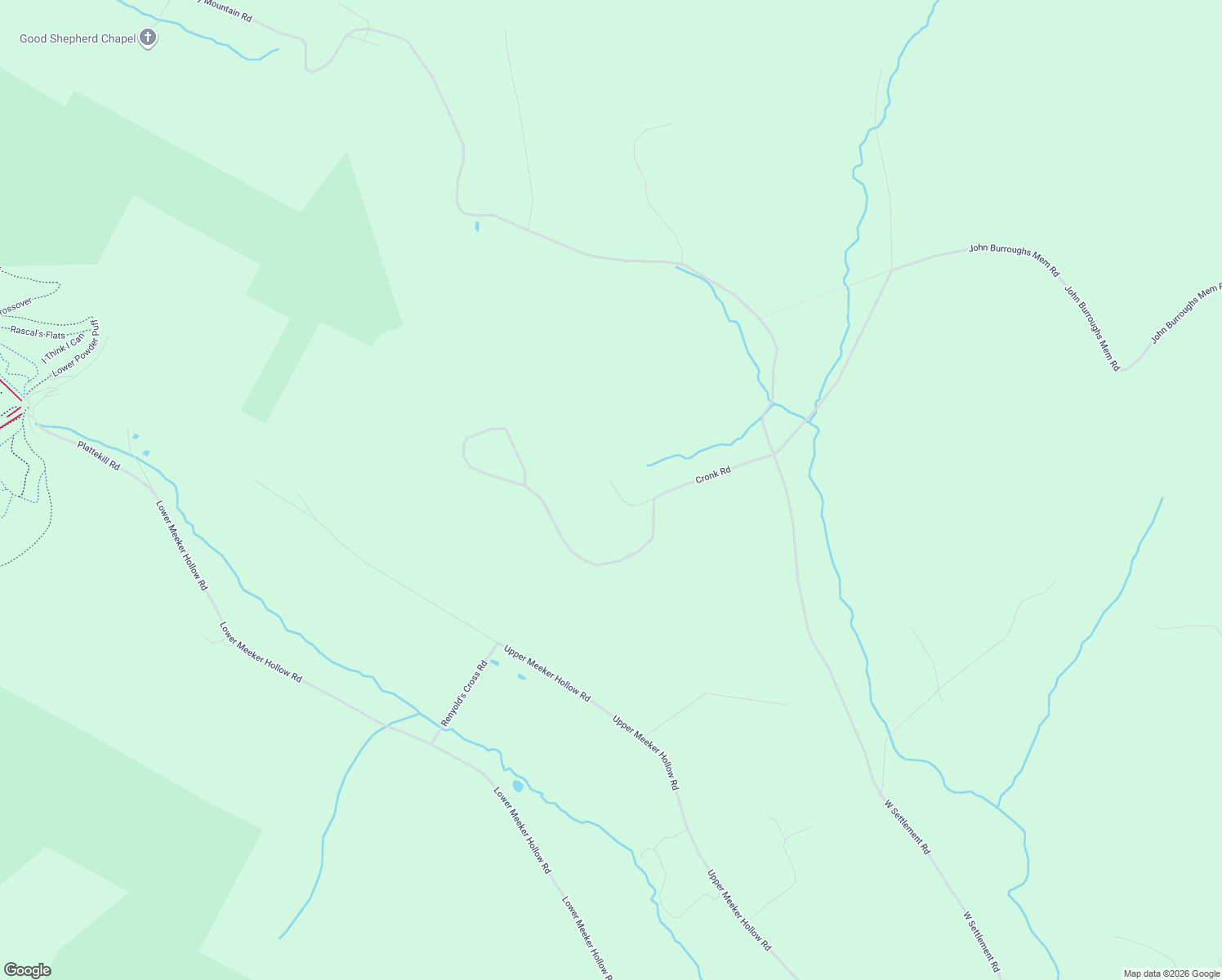map of restaurants, bars, coffee shops, grocery stores, and more near 2-20 Cronk Road in Roxbury