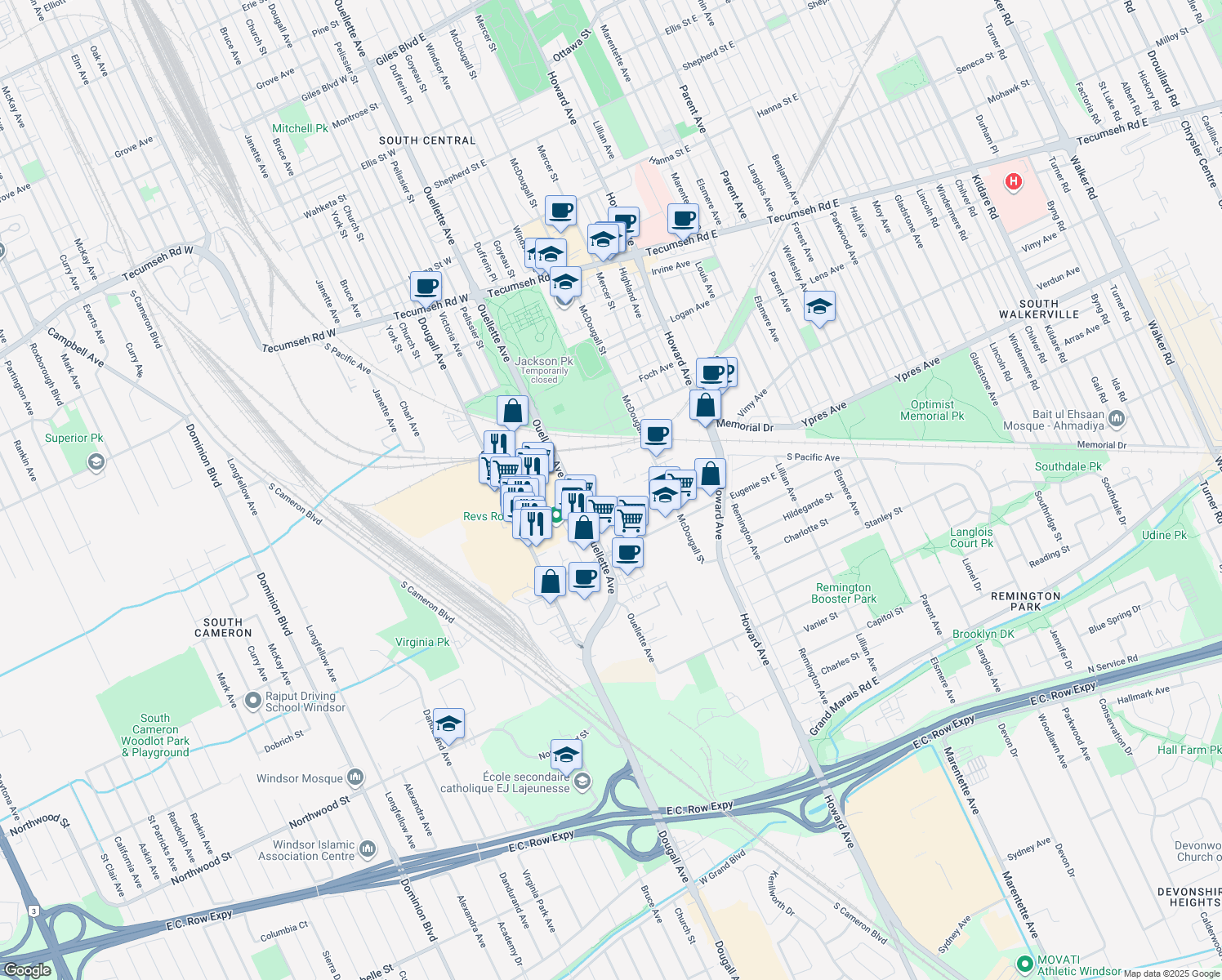 2475 McDougall Street, Windsor ON Walk Score