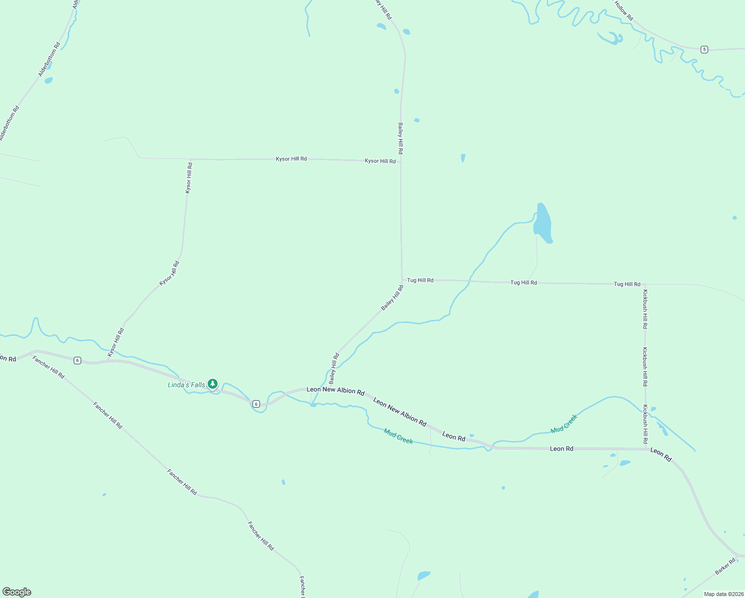 map of restaurants, bars, coffee shops, grocery stores, and more near 6715 Bailey Hill Rd in Cattaraugus