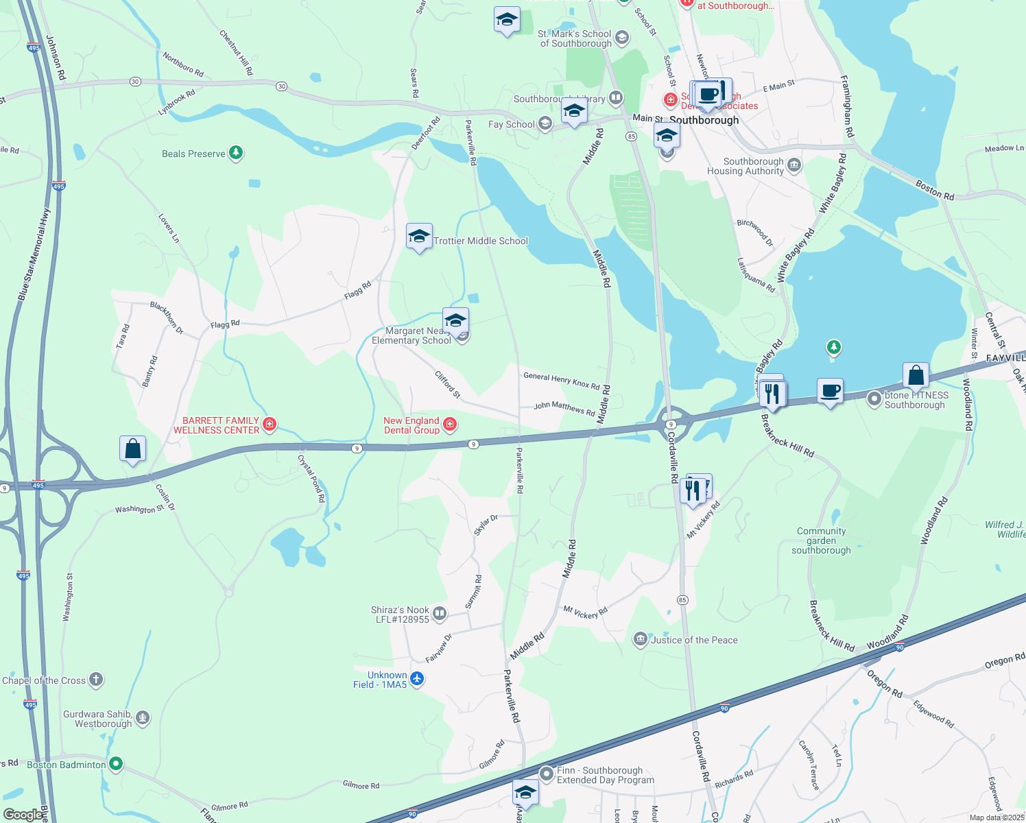 40 Clifford Street, Southborough MA Walk Score