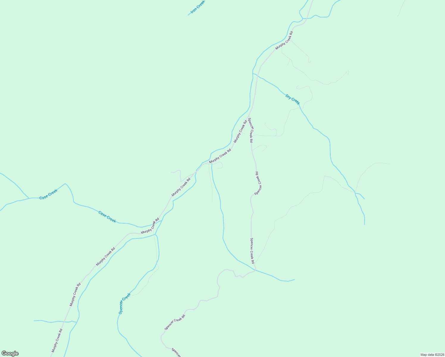 map of restaurants, bars, coffee shops, grocery stores, and more near 1865 Murphy Creek Road in Grants Pass