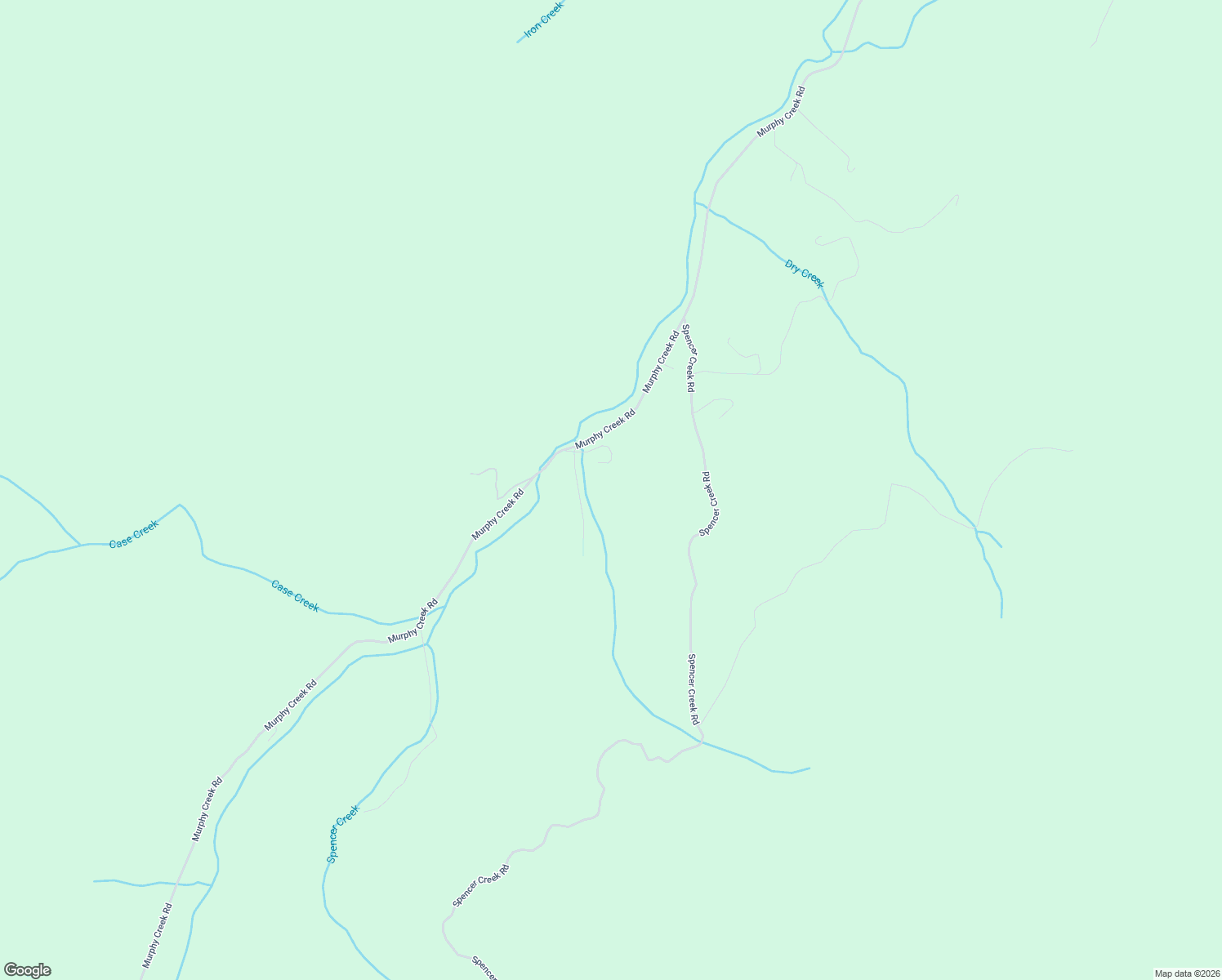 map of restaurants, bars, coffee shops, grocery stores, and more near 1865 Murphy Creek Road in Grants Pass