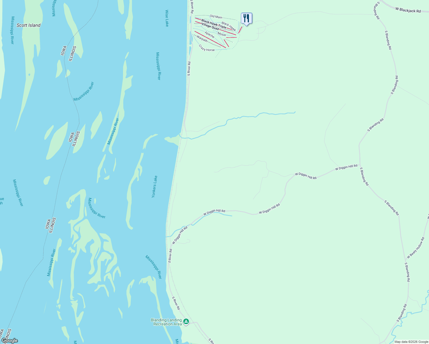 map of restaurants, bars, coffee shops, grocery stores, and more near 8699 Fisher Road in Hanover