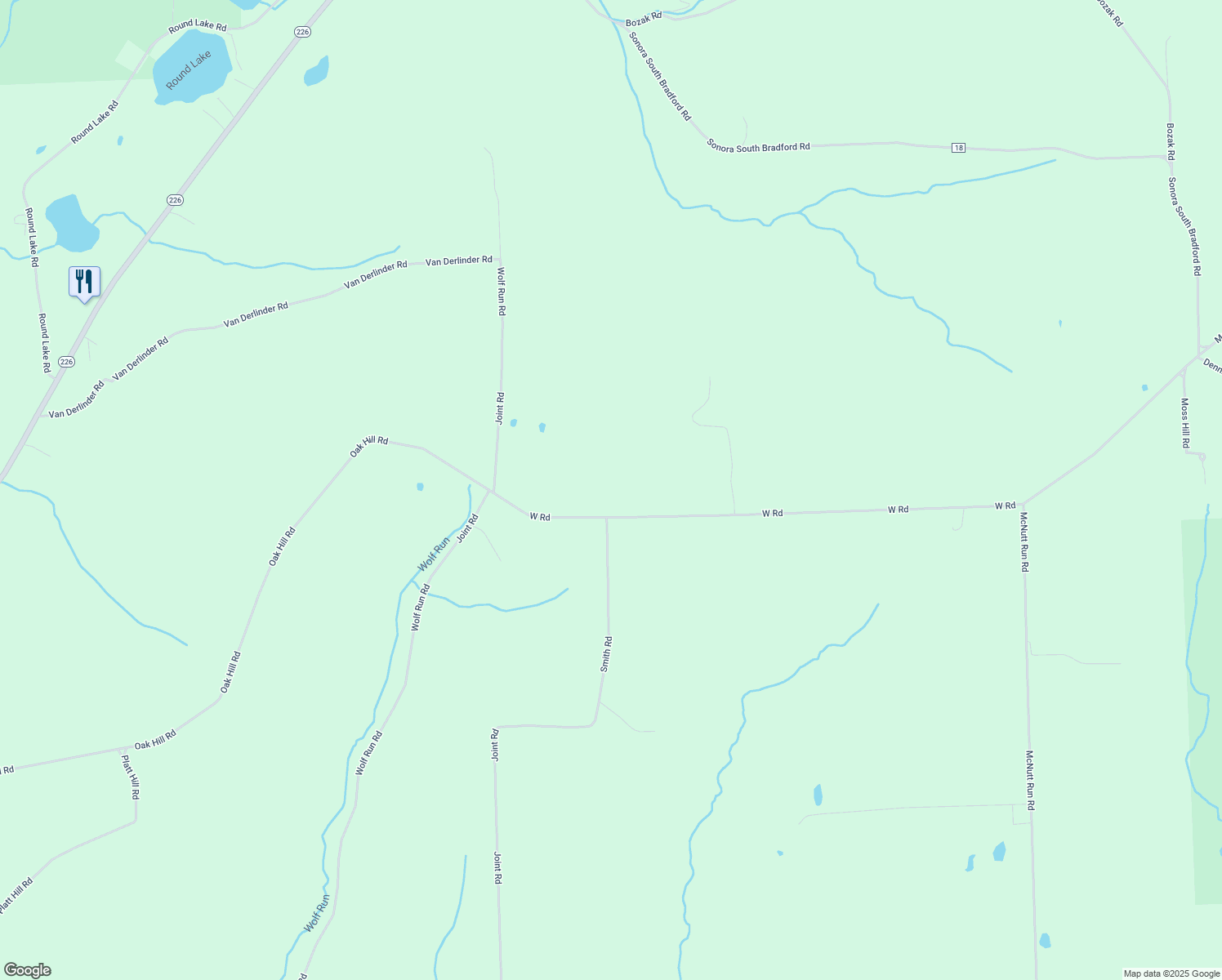 map of restaurants, bars, coffee shops, grocery stores, and more near 9089 West Road in Savona
