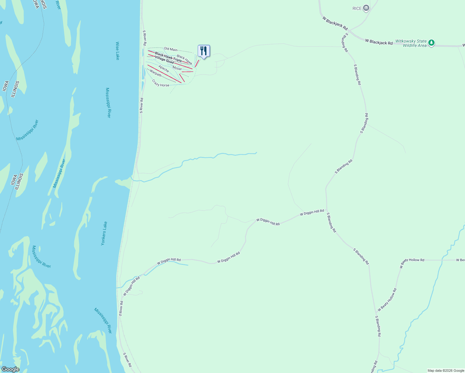 map of restaurants, bars, coffee shops, grocery stores, and more near 8601-8699 Fisher Road in Hanover