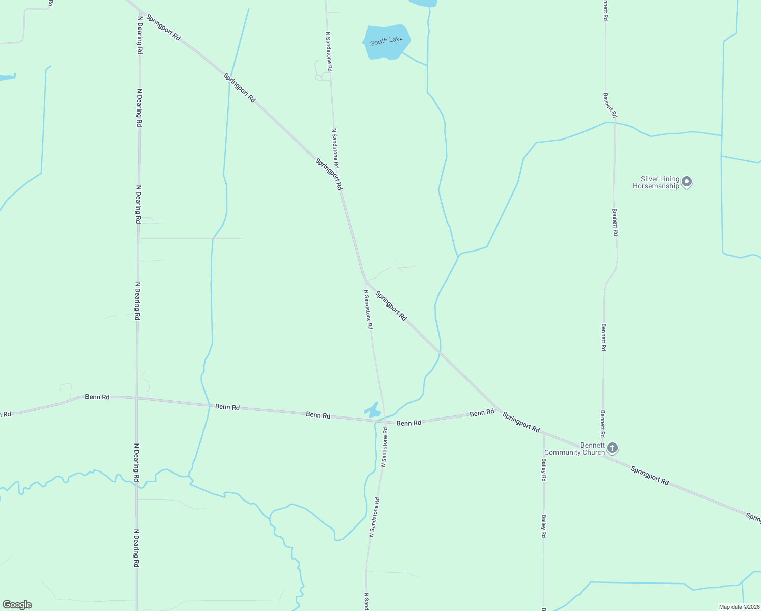 map of restaurants, bars, coffee shops, grocery stores, and more near 6631 Springport Rd in Jackson