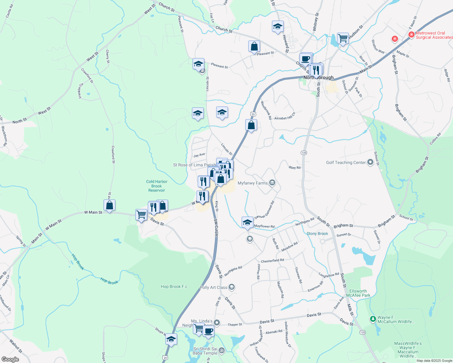 259 West Main Street, Northborough MA Walk Score