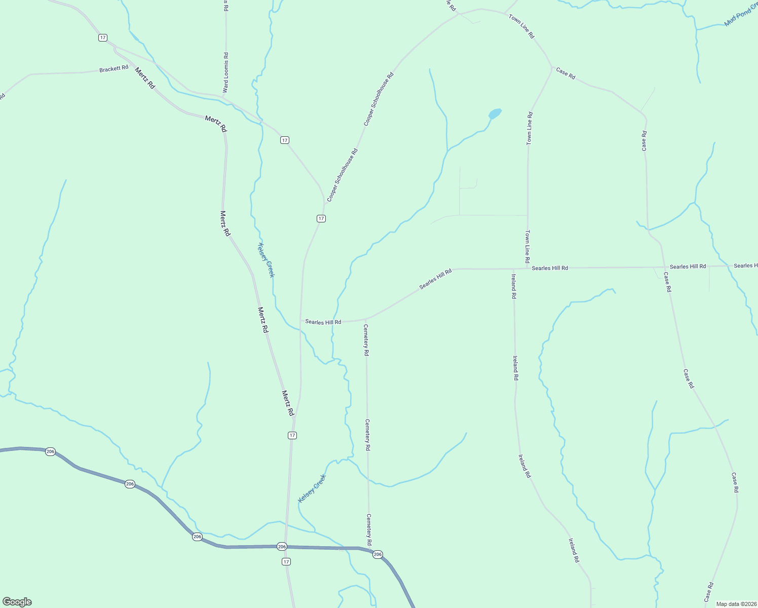 map of restaurants, bars, coffee shops, grocery stores, and more near 175 Searles Hill Road in Bainbridge