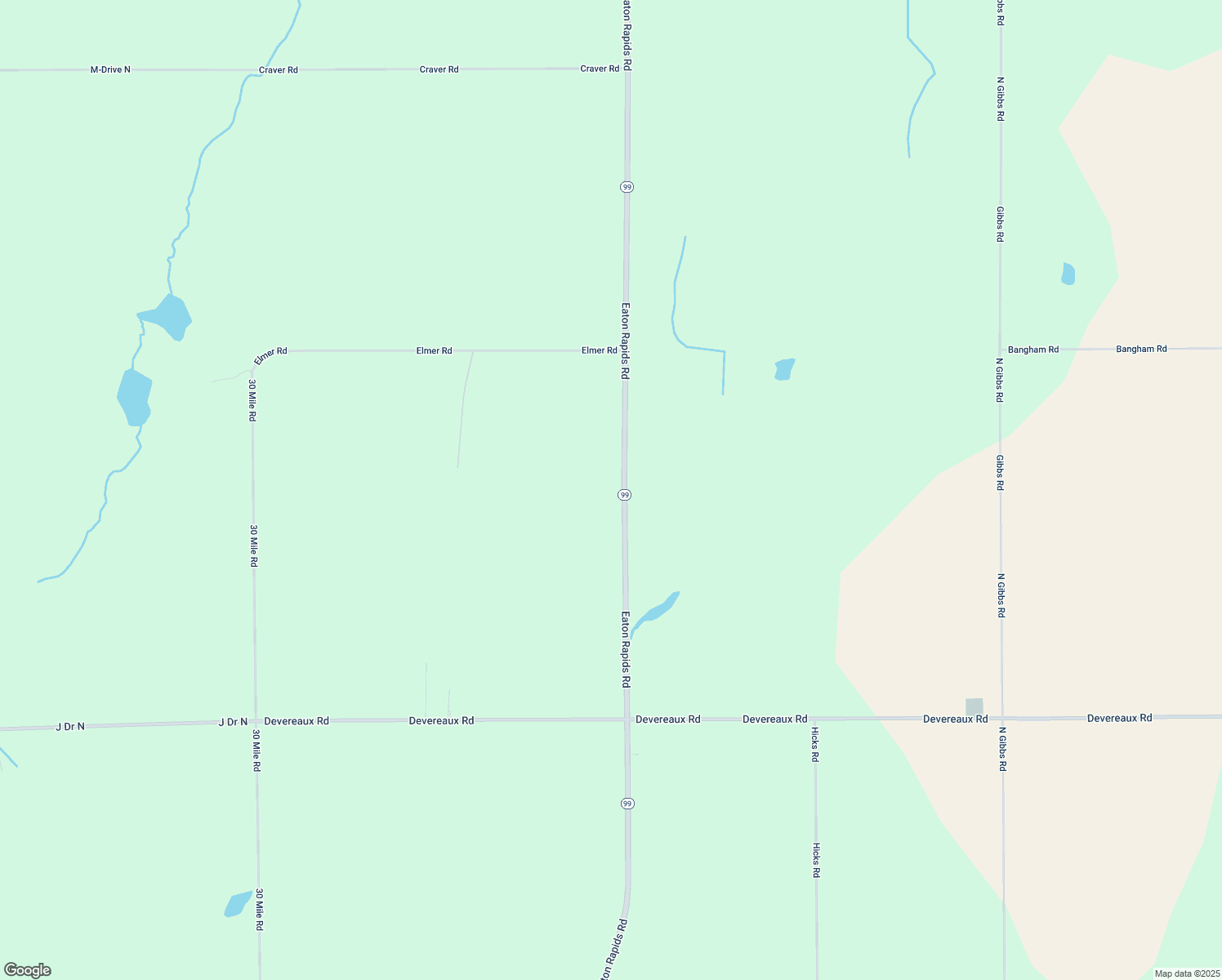 map of restaurants, bars, coffee shops, grocery stores, and more near 6507 Eaton Rapids Road in Albion