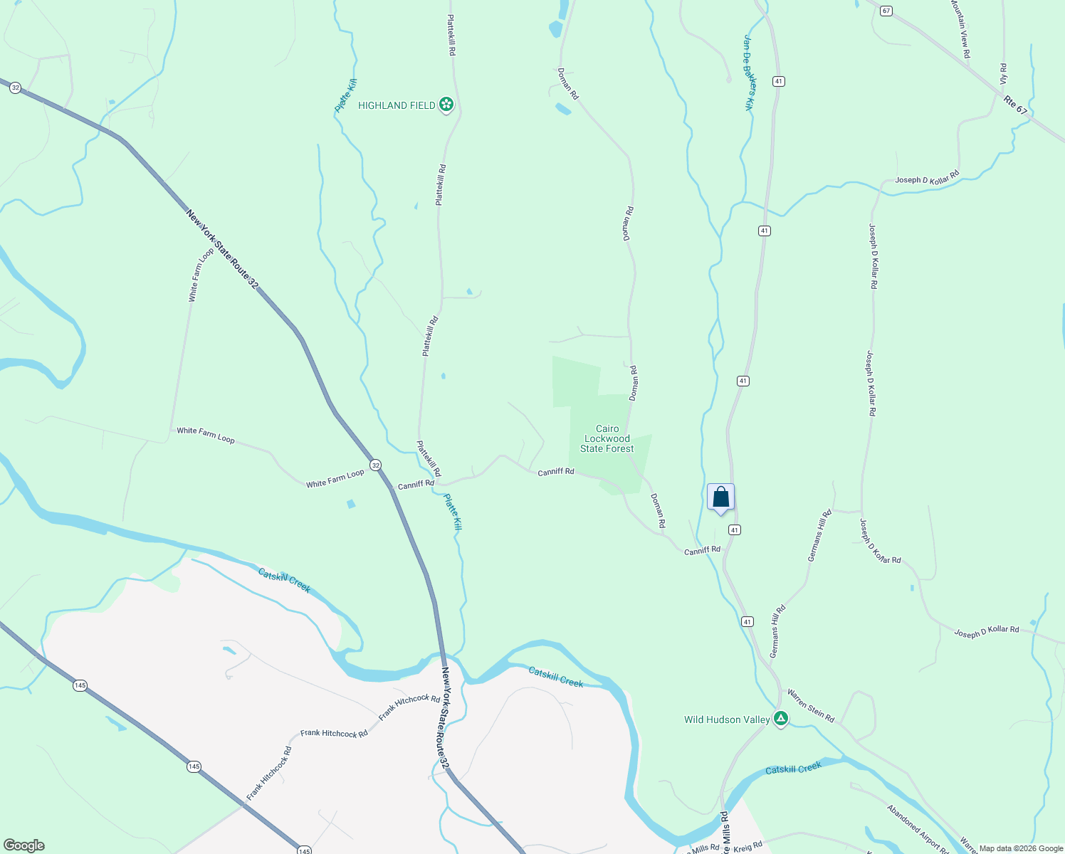 map of restaurants, bars, coffee shops, grocery stores, and more near Richard's Rd in Freehold