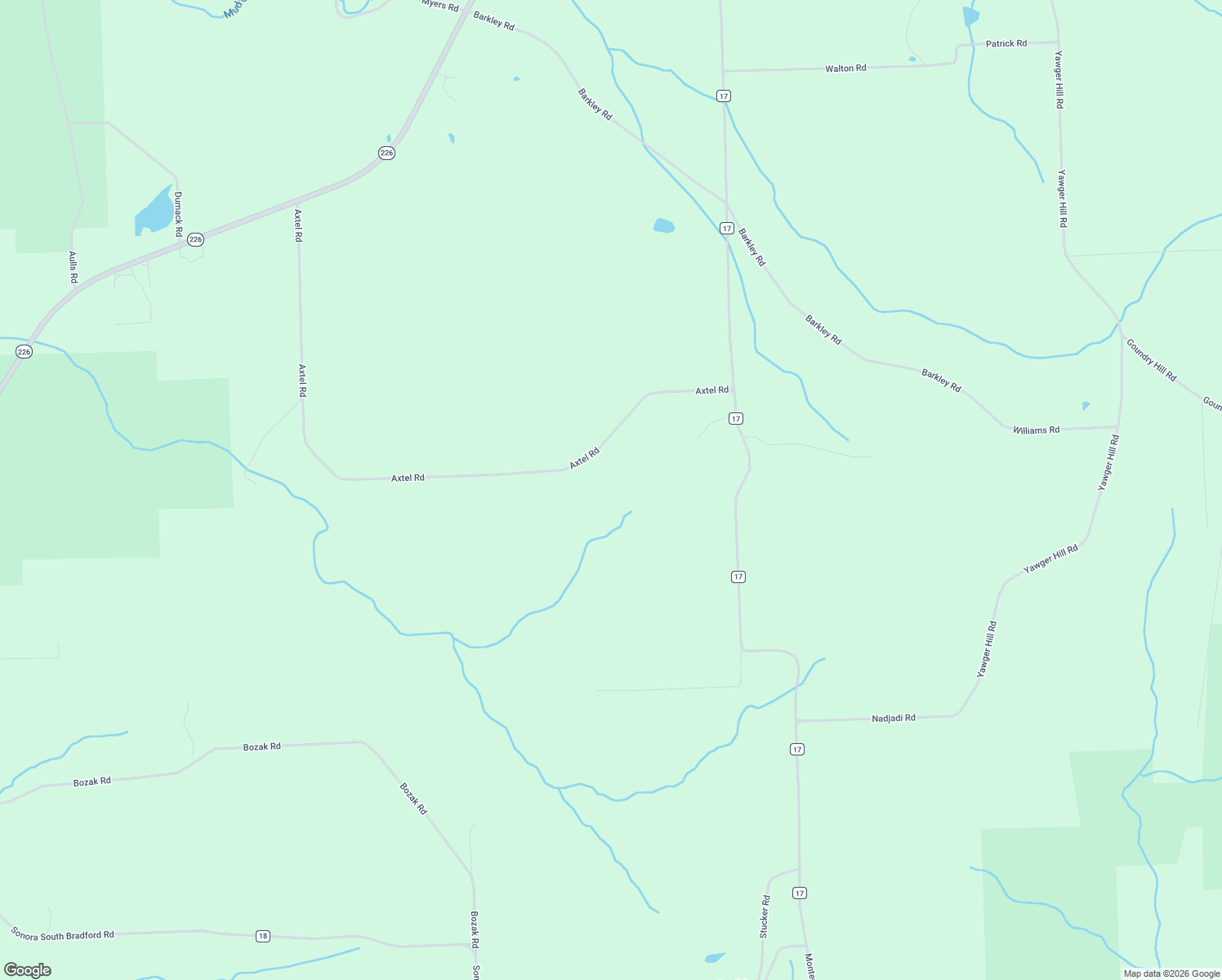 map of restaurants, bars, coffee shops, grocery stores, and more near 9653 Axtel Road in Savona