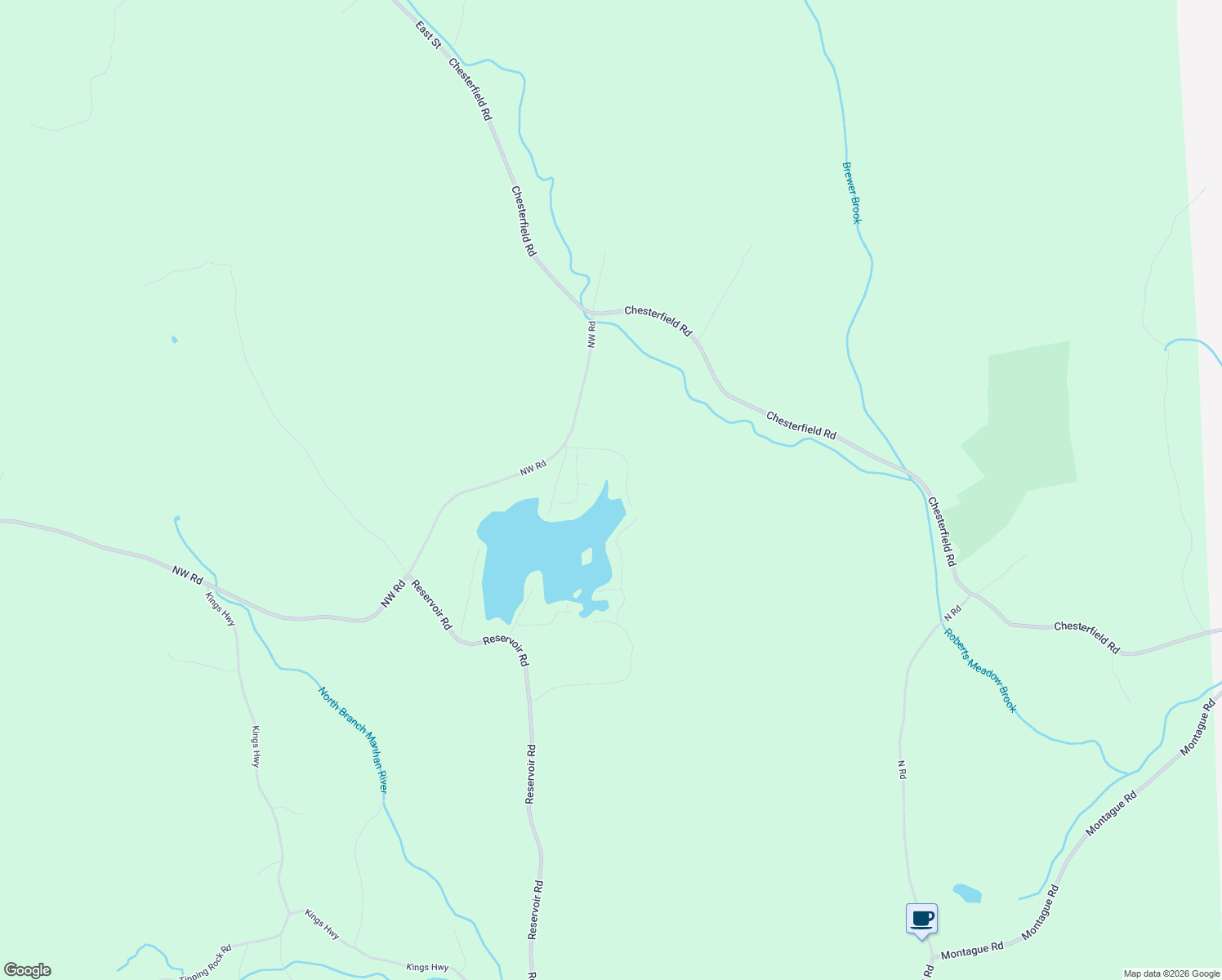map of restaurants, bars, coffee shops, grocery stores, and more near 32 Pine Island Lake in Westhampton
