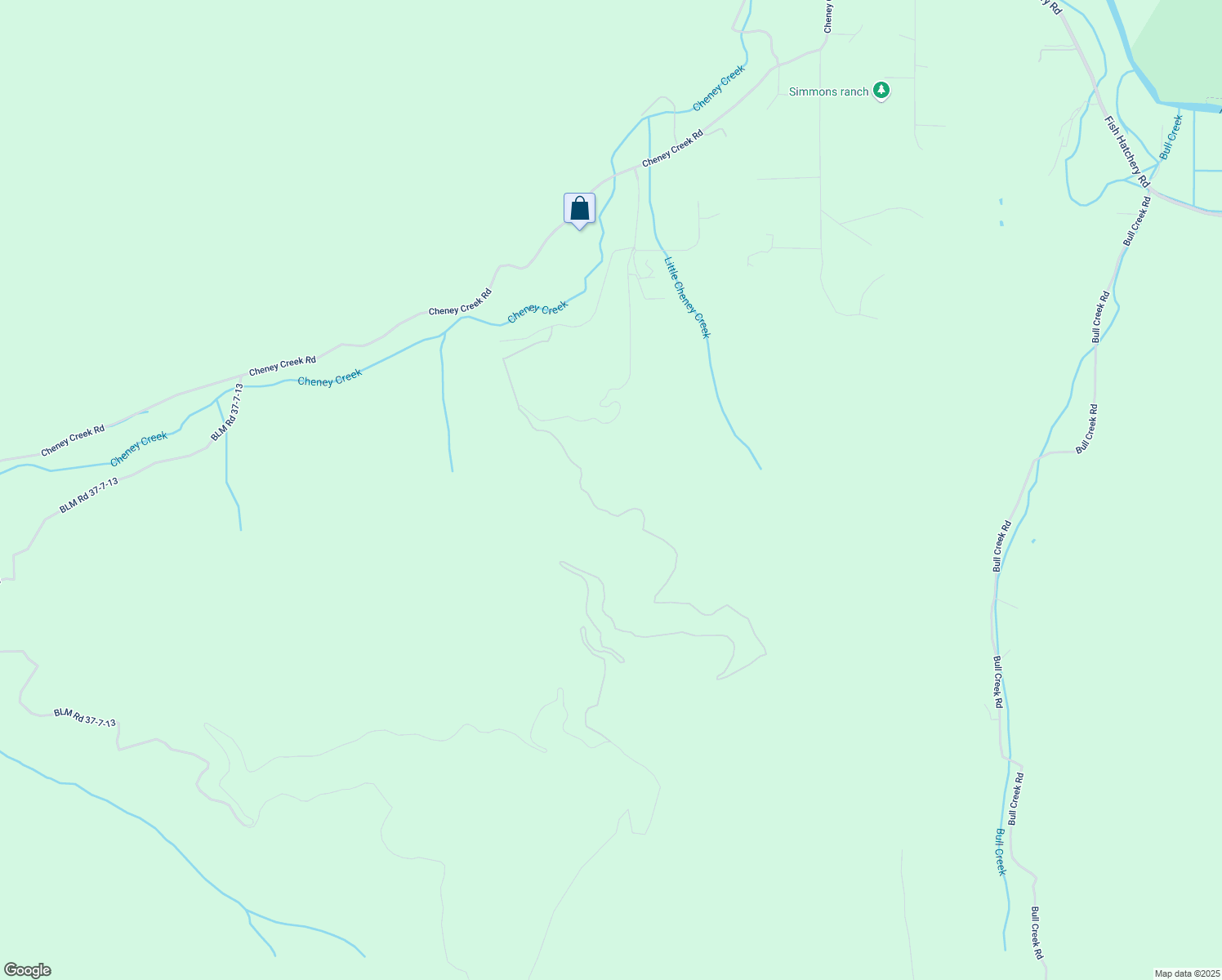 map of restaurants, bars, coffee shops, grocery stores, and more near in Grants Pass