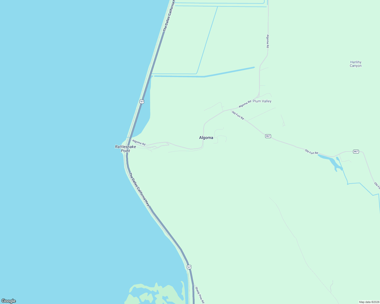 map of restaurants, bars, coffee shops, grocery stores, and more near in Algoma