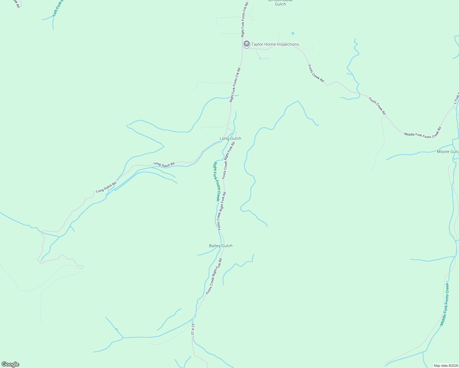 map of restaurants, bars, coffee shops, grocery stores, and more near 4490 Foots Creek Right Fork Road in Gold Hill