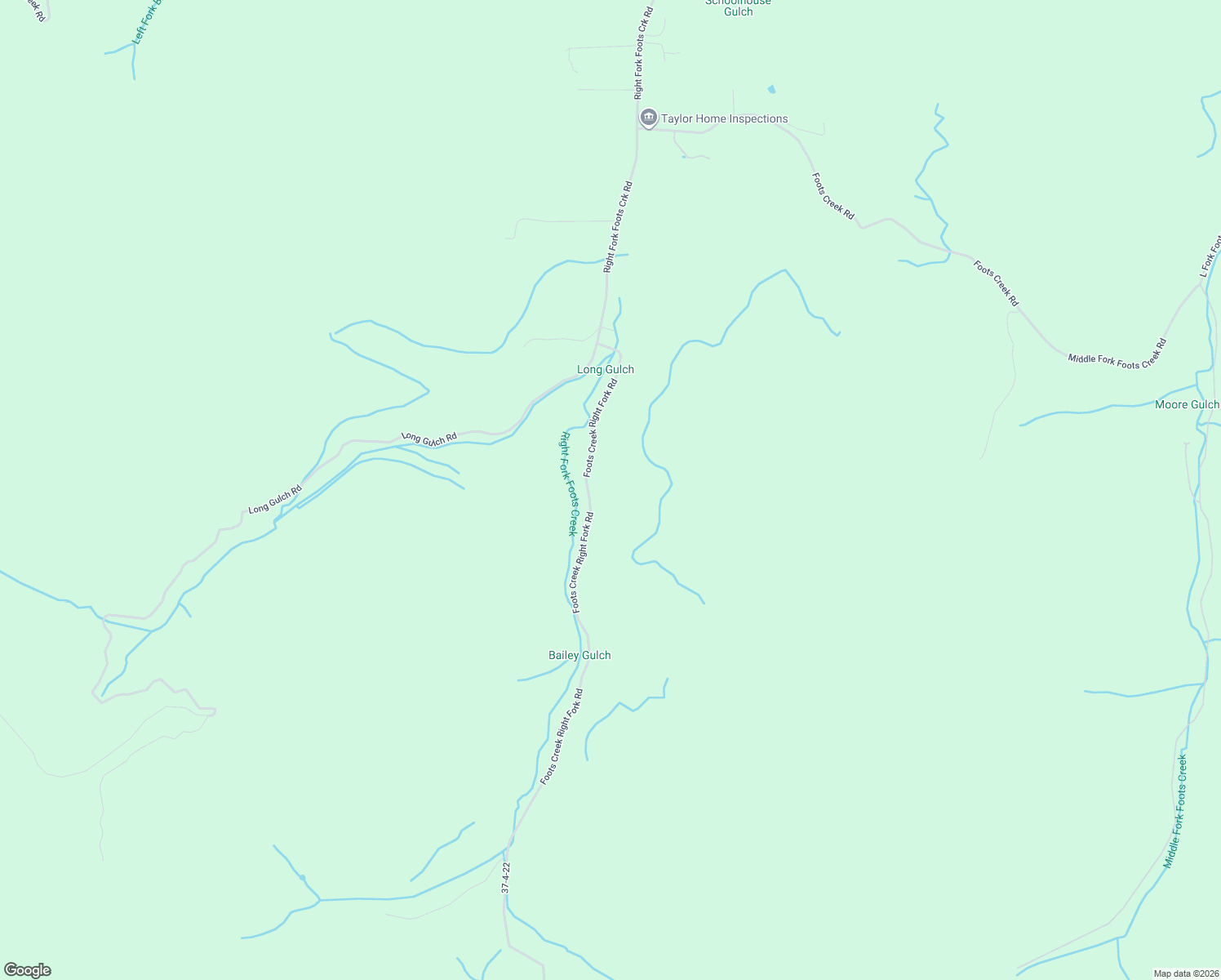 map of restaurants, bars, coffee shops, grocery stores, and more near 4490 Foots Creek Right Fork Road in Gold Hill