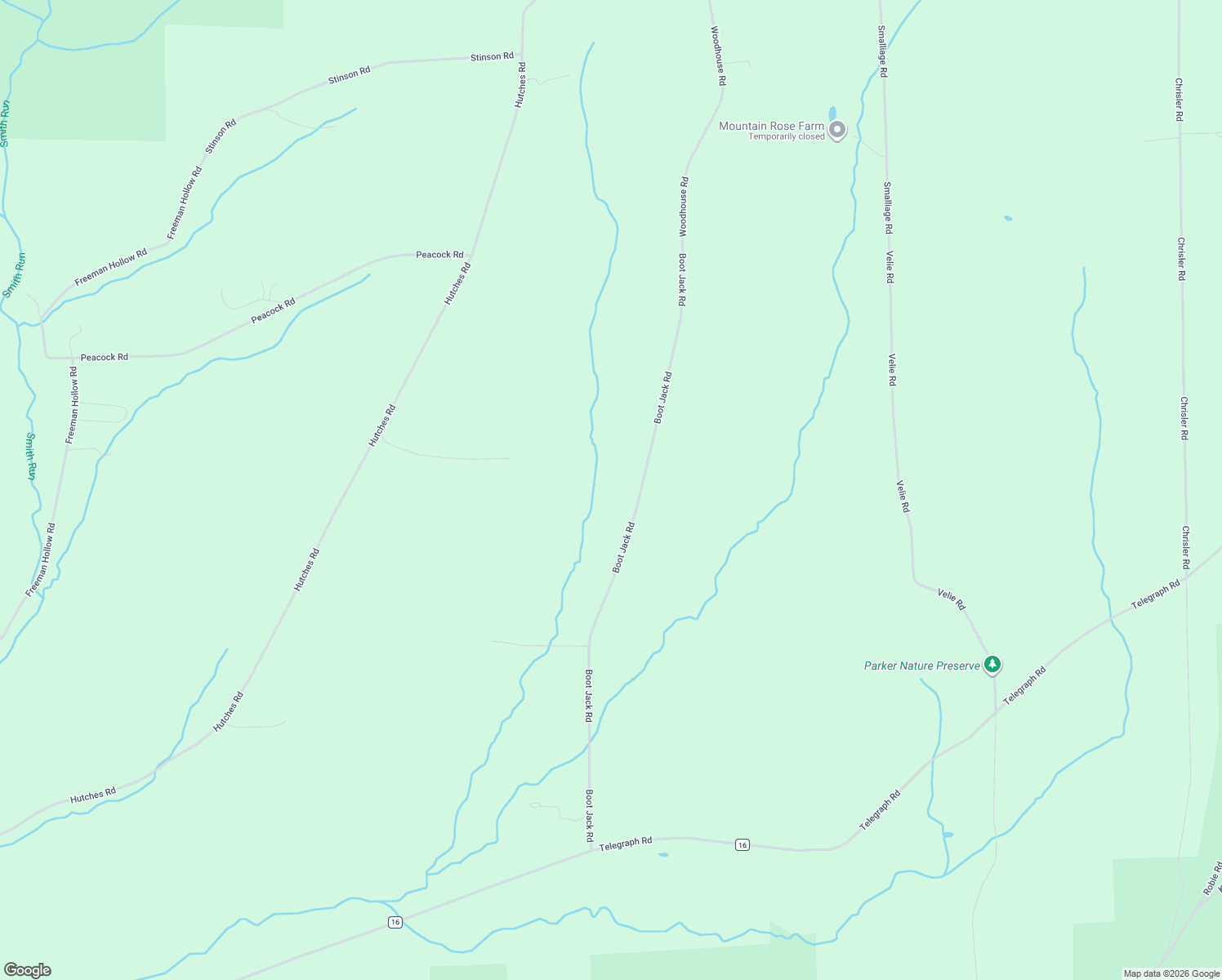 map of restaurants, bars, coffee shops, grocery stores, and more near 7101 Boot Jack Road in Bath