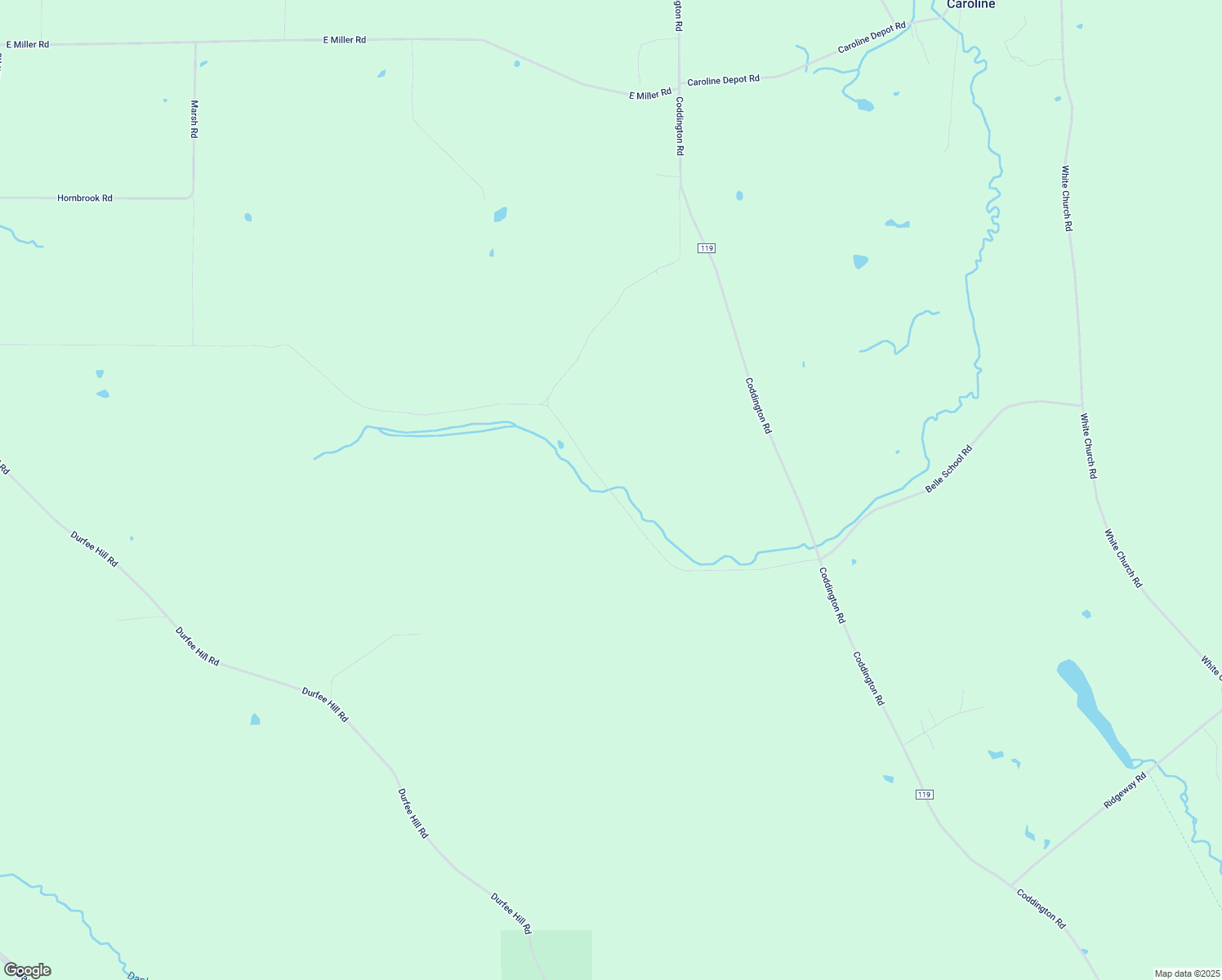 map of restaurants, bars, coffee shops, grocery stores, and more near 140 Deputron Hollow Road in Brooktondale